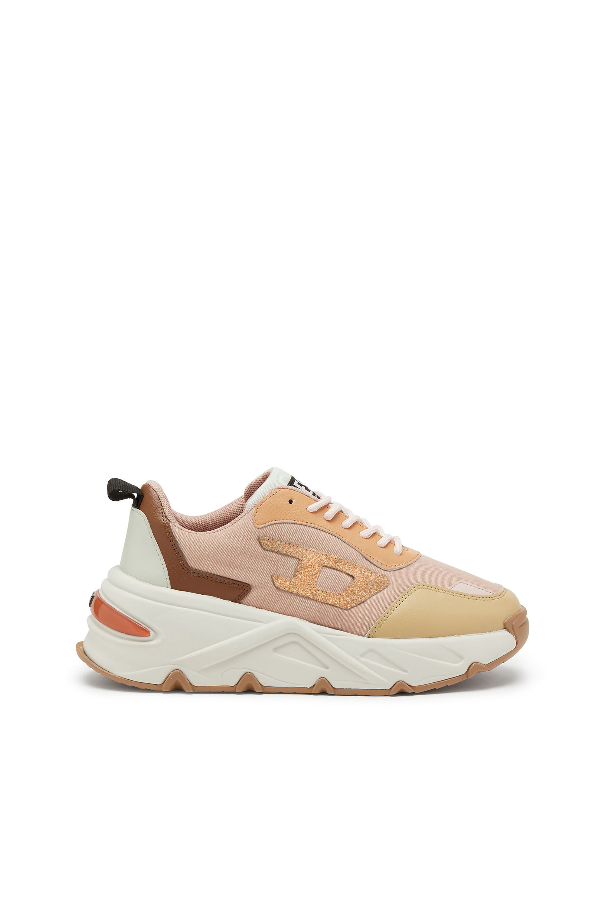 Women's S-Savannah-Sneakers with Diesel logo | Pink | Diesel