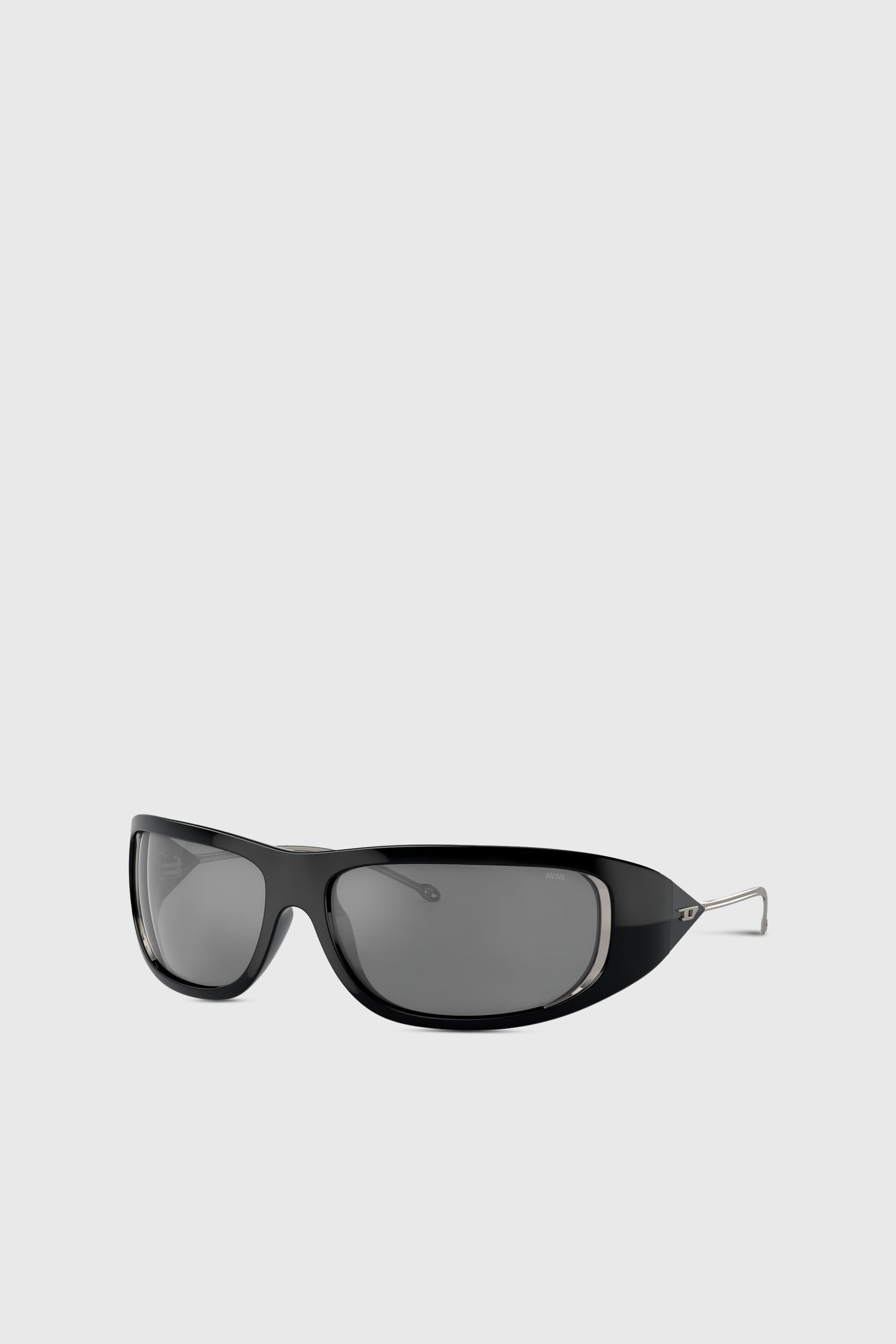Women's Wraparound style sunglasses | Black | Diesel {{Country}}