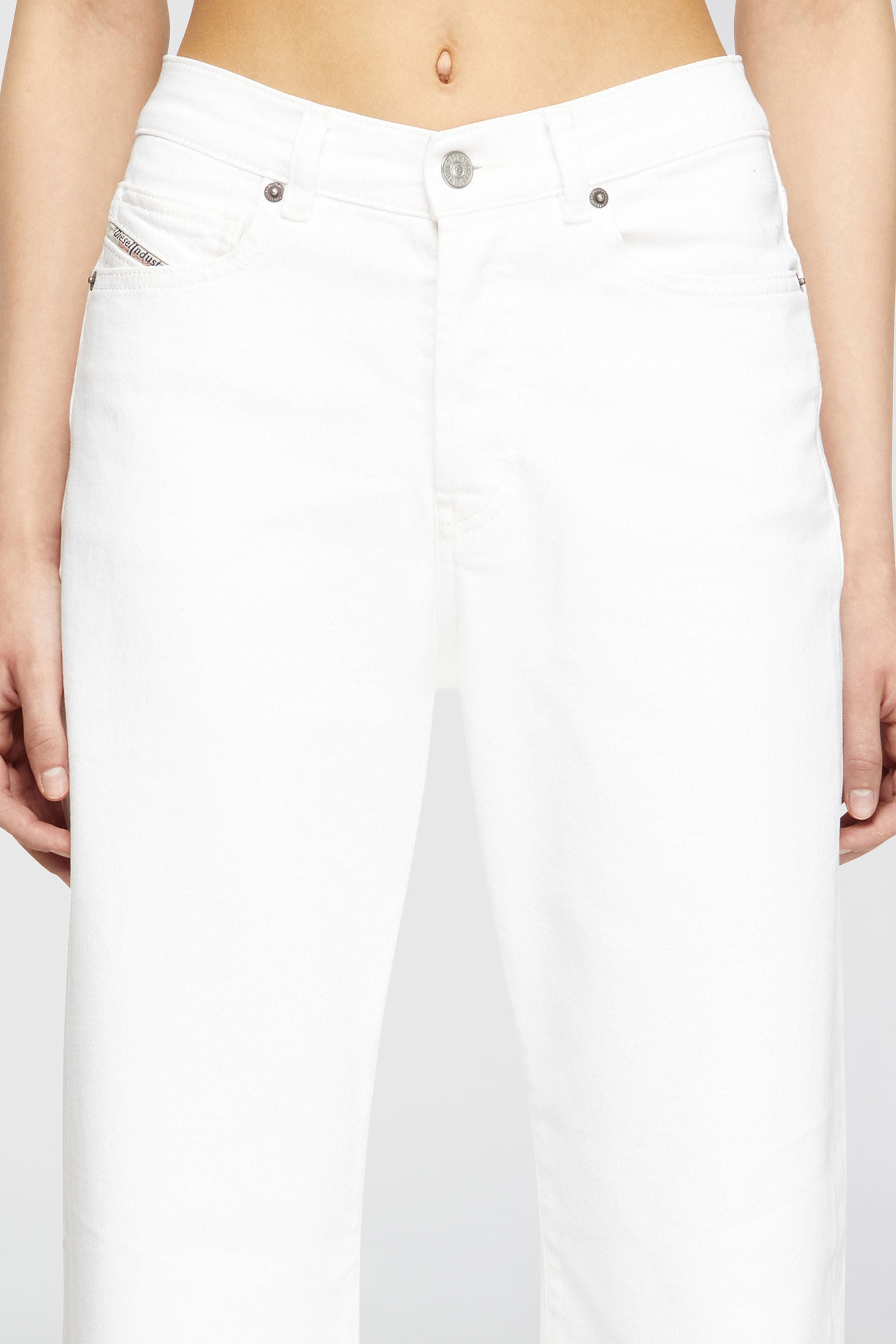 Women's Regular Jeans | High Waist 1971 D-Sent | White | Diesel TR