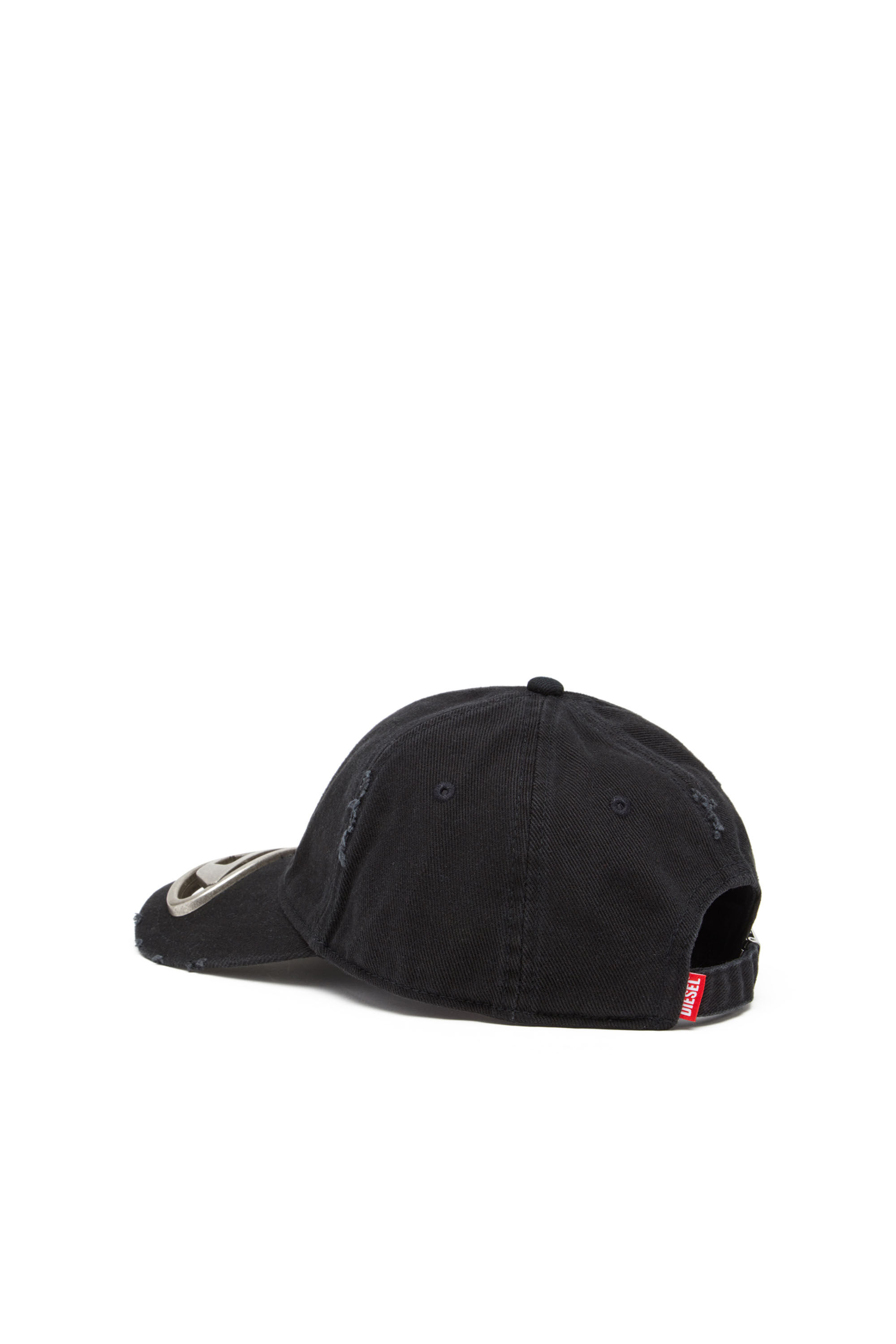 プレゼントを選ぼう！ D Oval metal with cap Baseball Men's plaque C-BEAST-A1 Diesel | 帽子