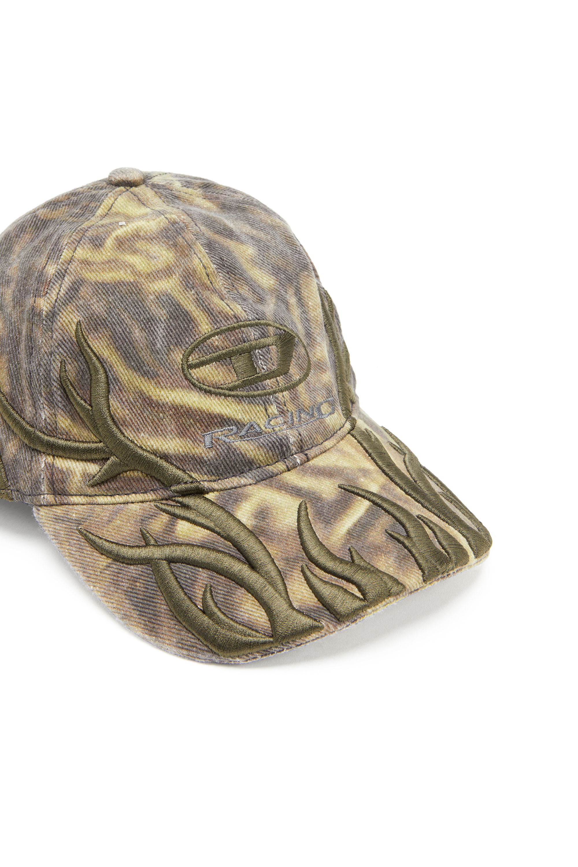 Men's Camo baseball cap with embroidery | Diesel C-AREN