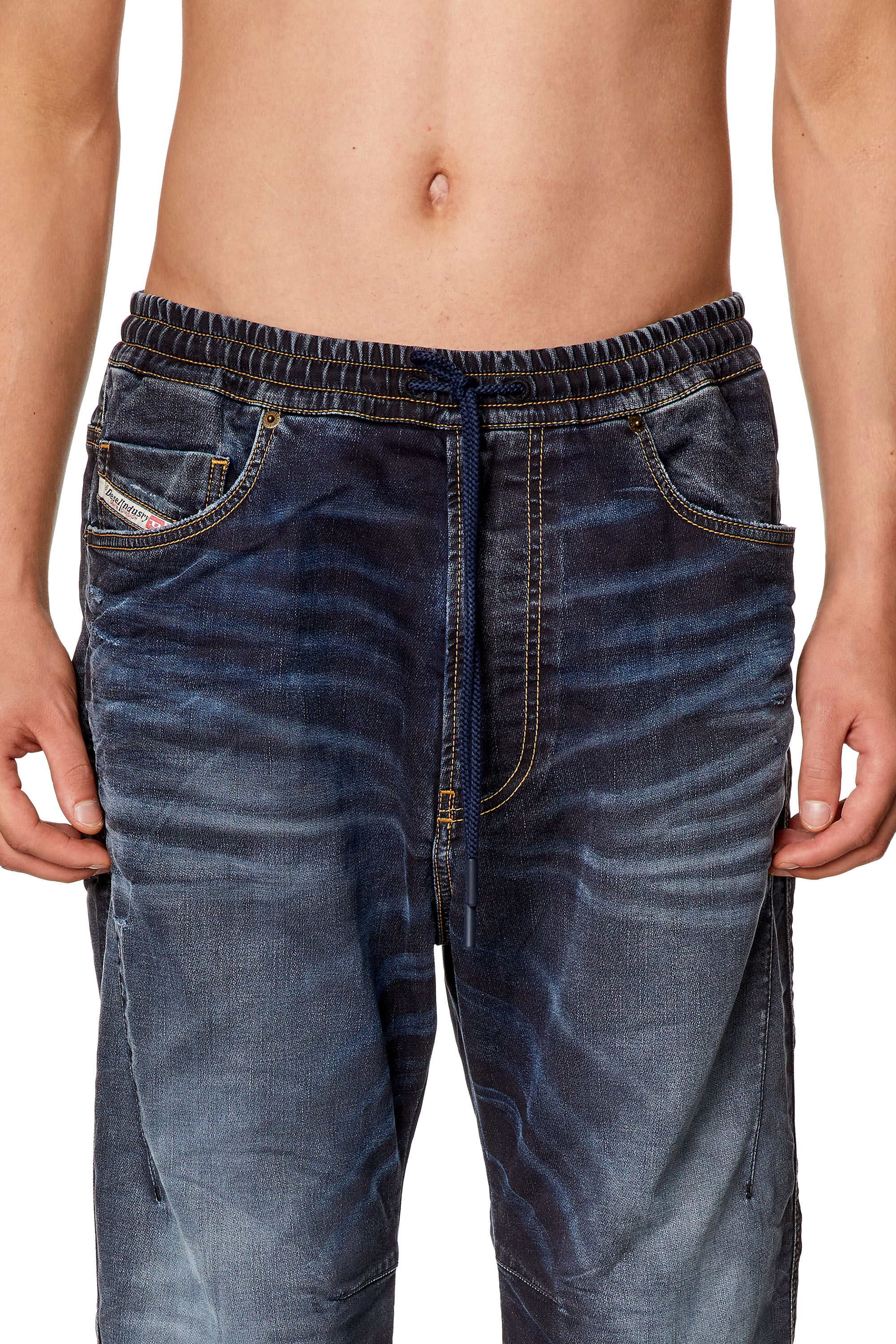 Men's Tapered Jeans | Dark Blue | Diesel 2040 D-Amage Joggjeans®