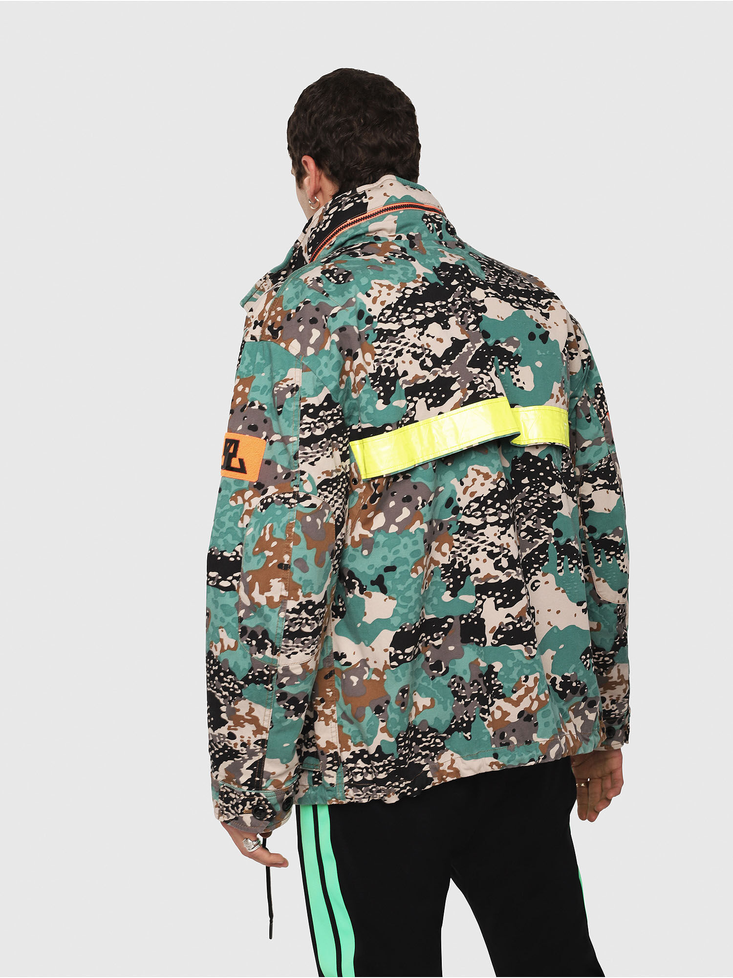 J-TOUCHA-CAMOU Men: Camo field jacket