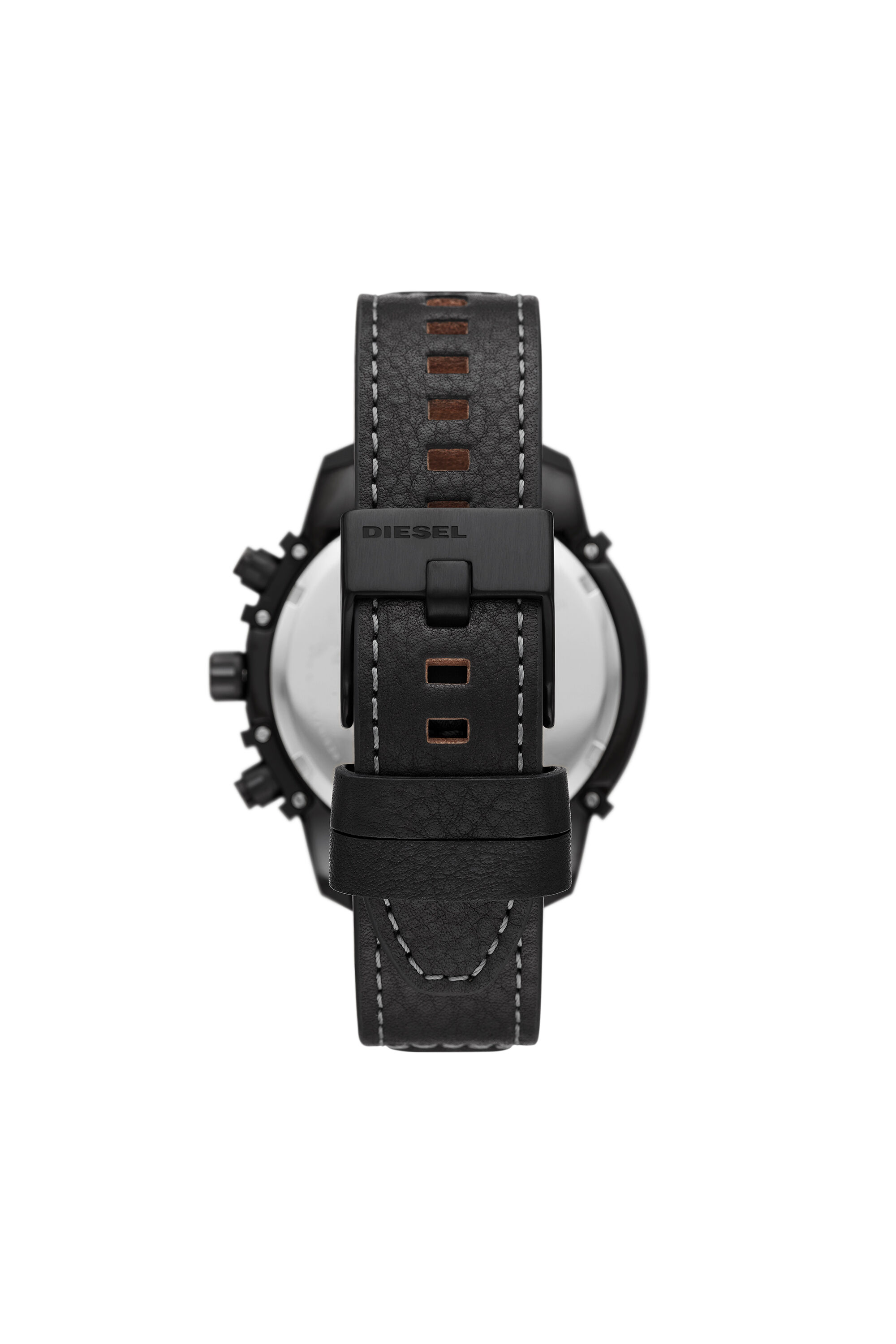 DZ4576 Man: Griffed Chronograph Leather Watch | Diesel