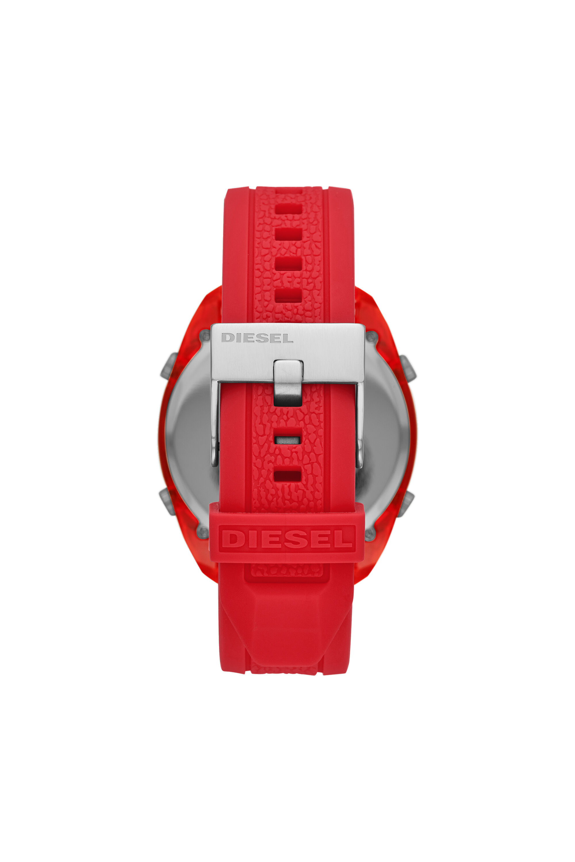 DZ1900 Man Crusher digital red silicone watch Diesel