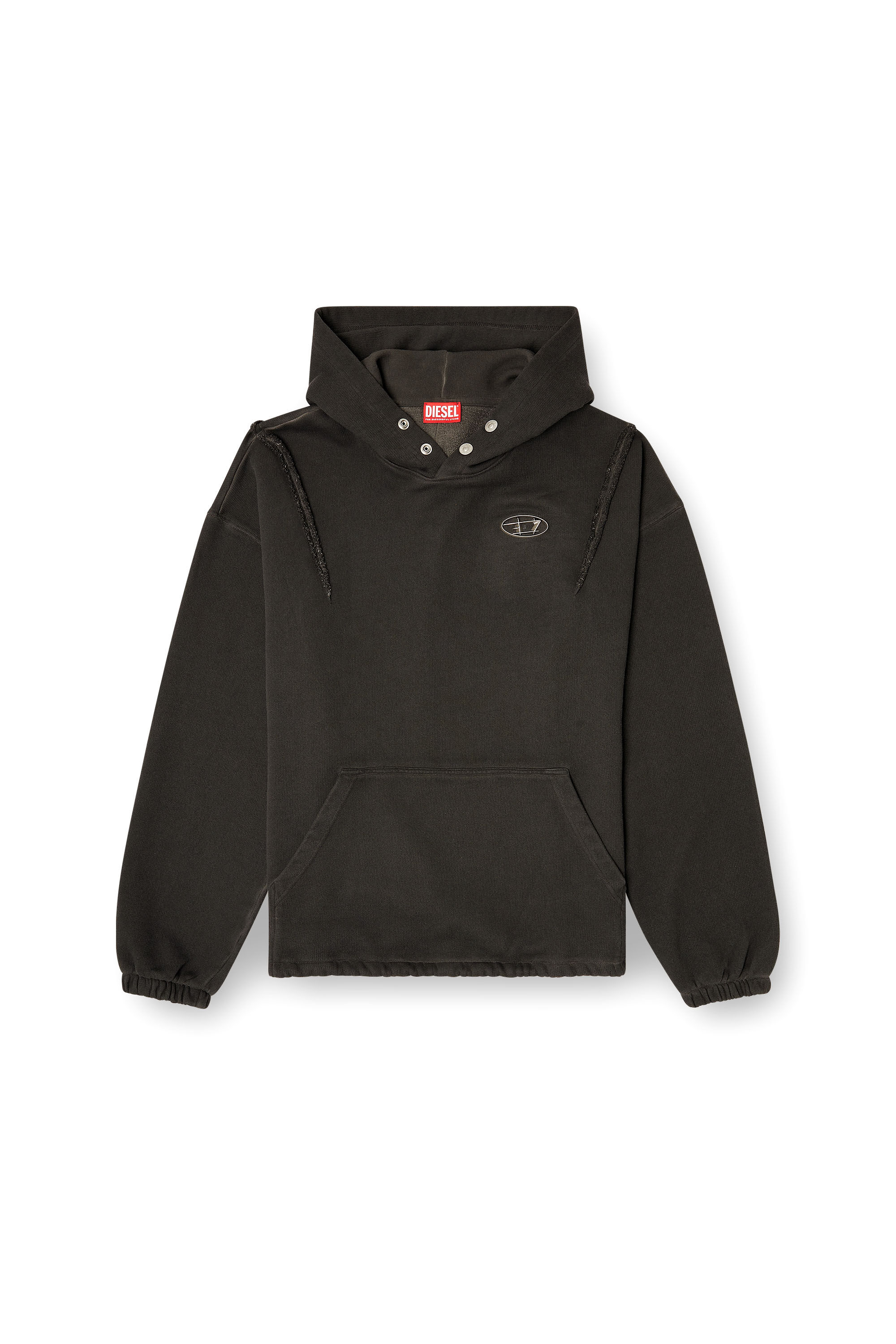 S-THUG-HOODIE, Black