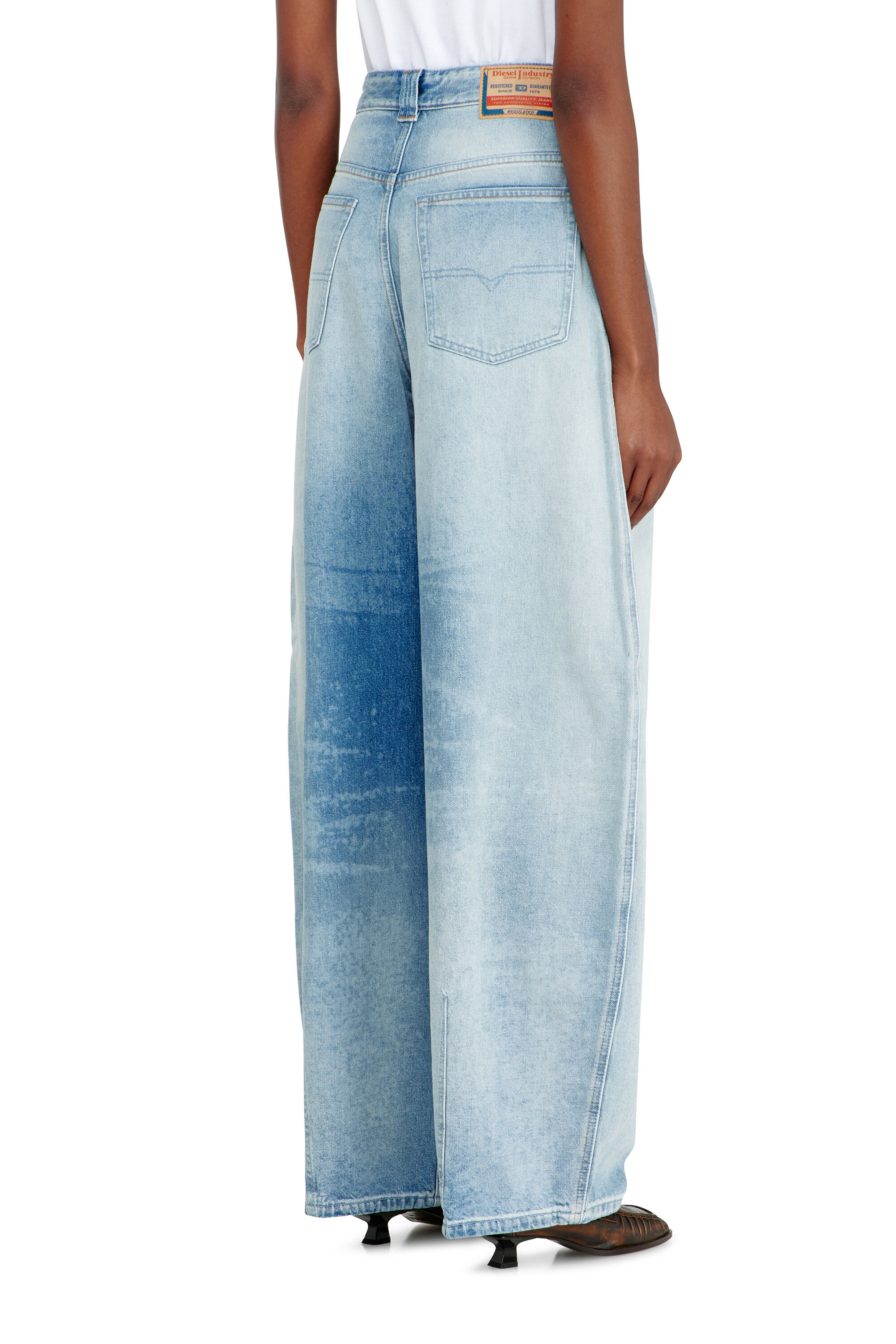 Women's Relaxed Jeans | High Waist 1987 D-Khelz | Light Blue