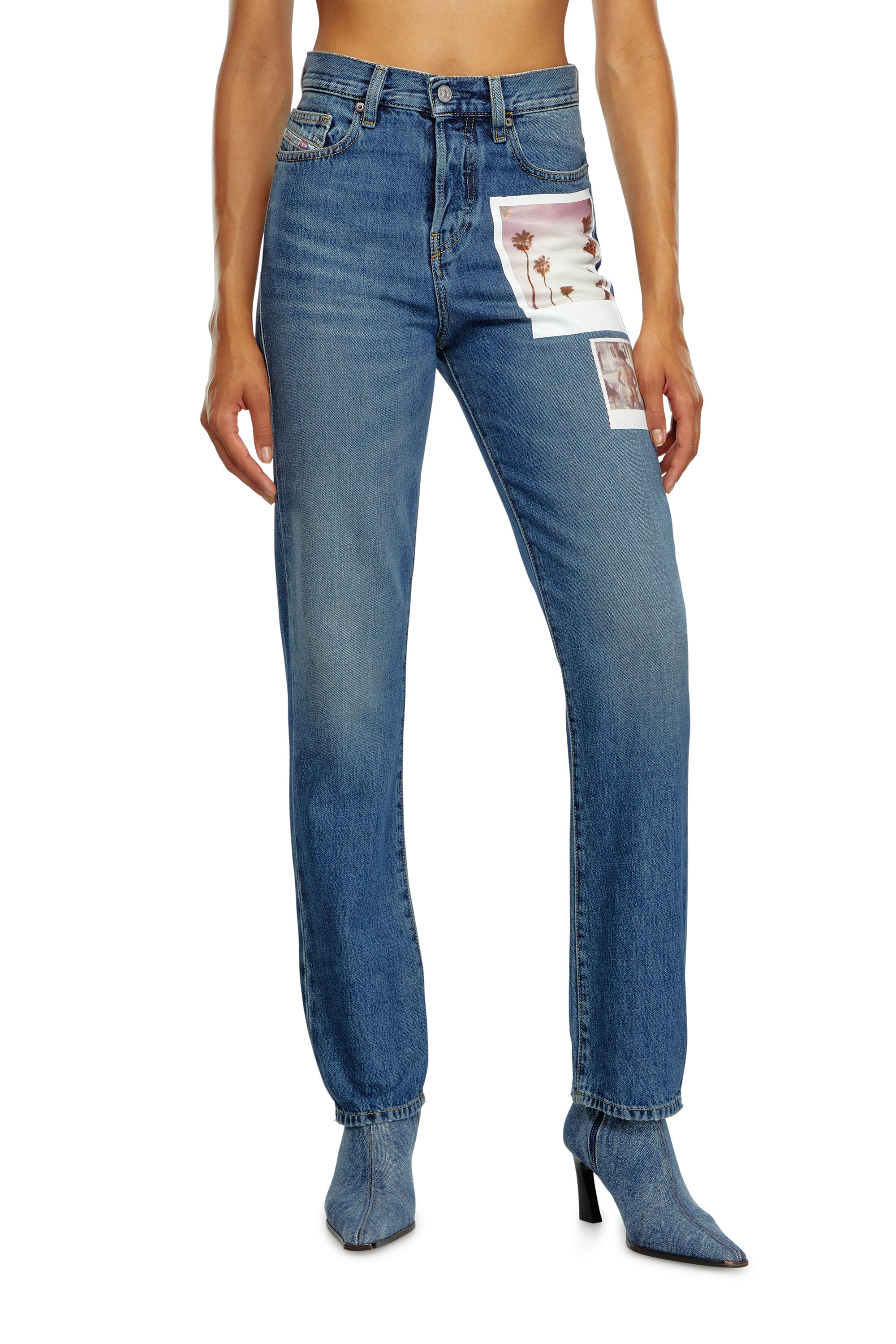 Women's Regular Jeans | Medium blue | Diesel 2020 D-Viker