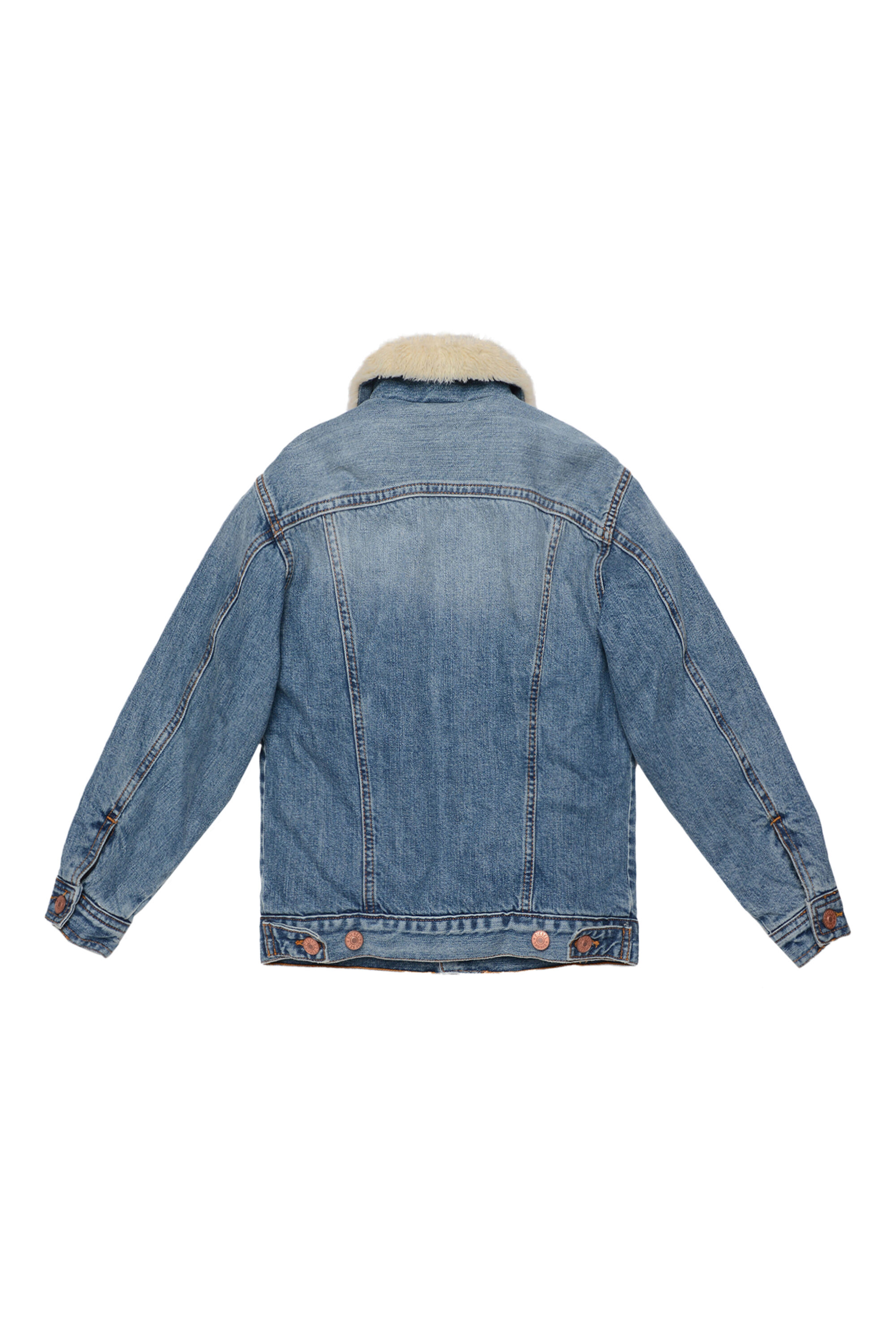 Diesel sherpa denim jacket sales