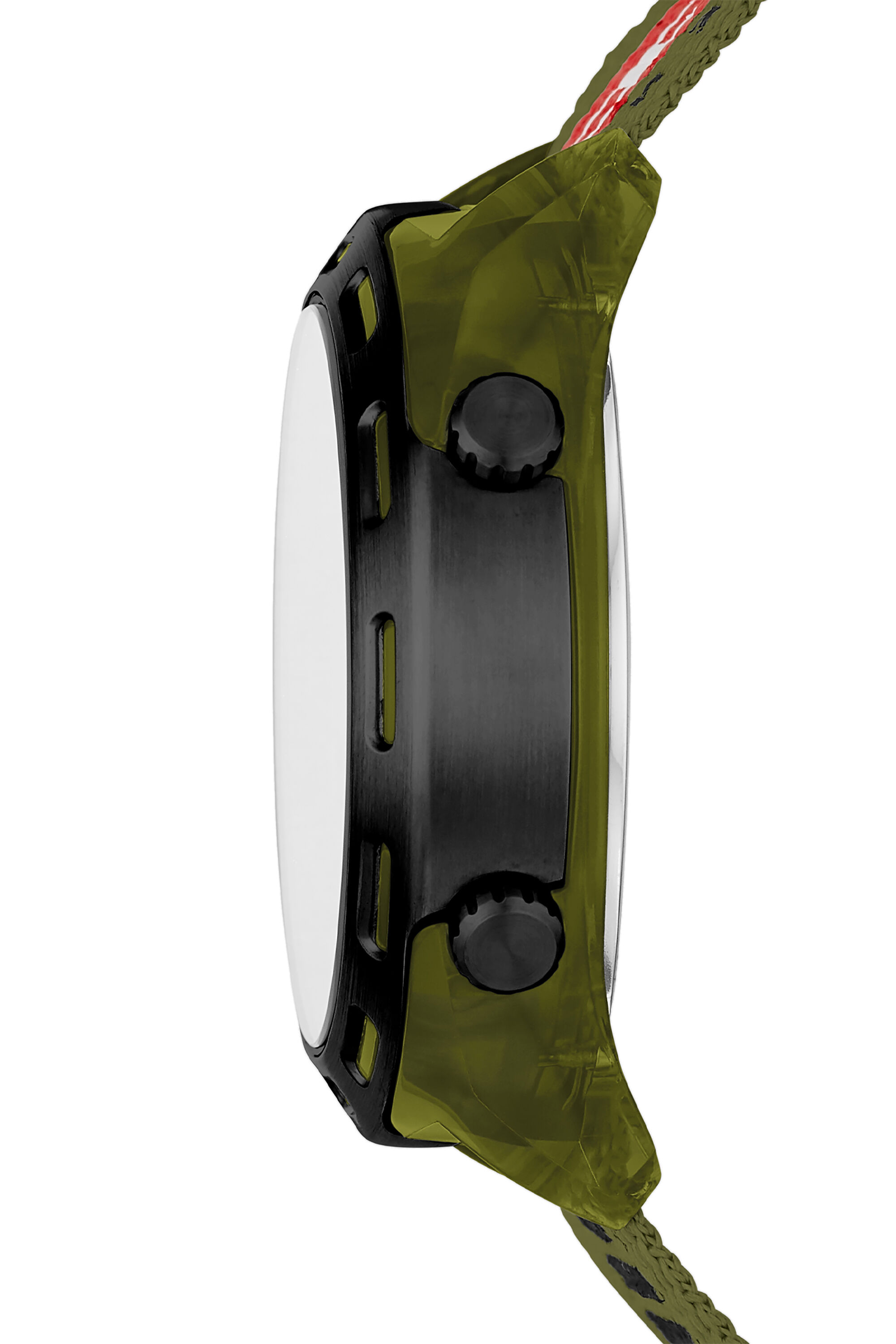DZ1939 : Crusher digital military green nylon watch | Diesel
