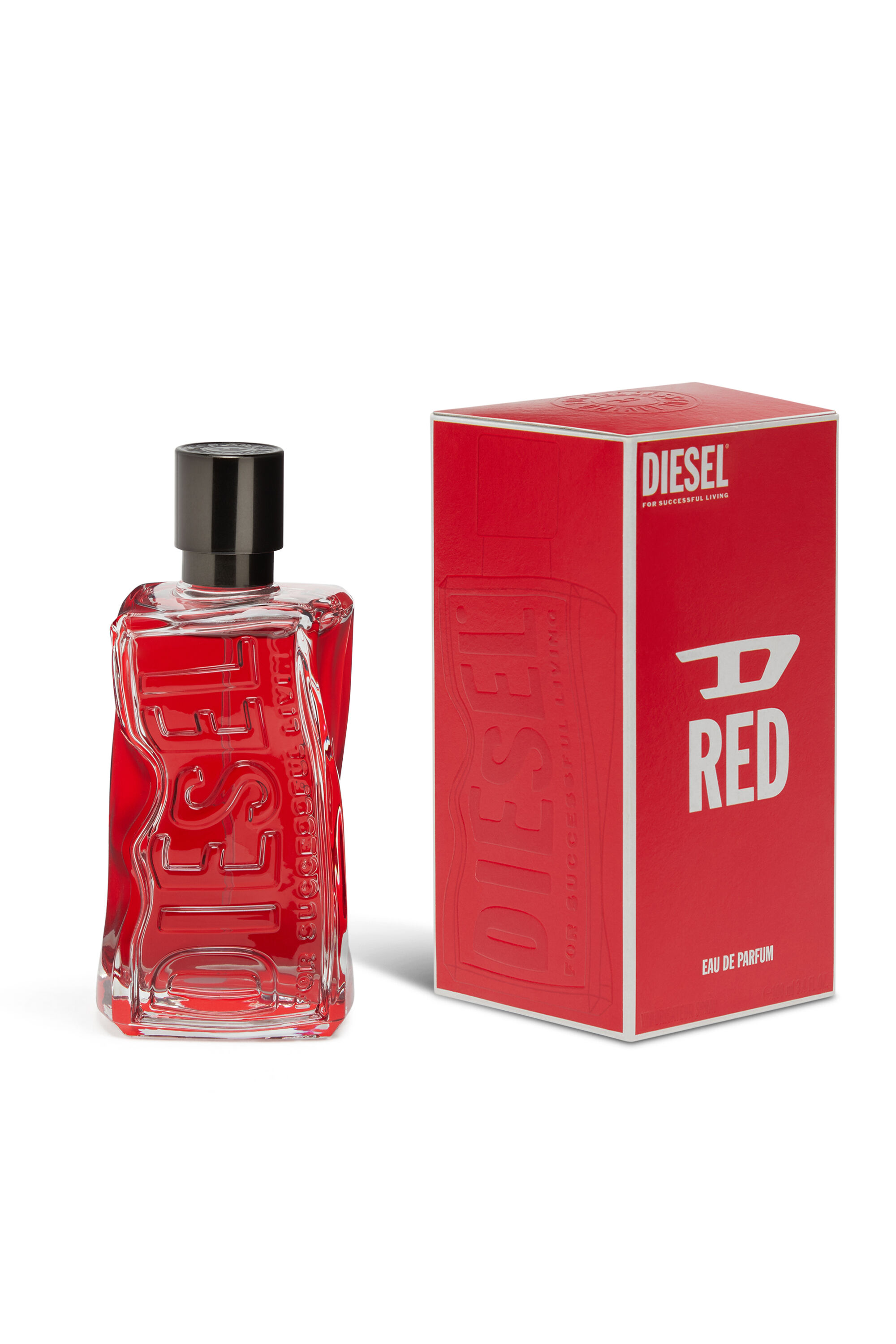 【超安い】 de Eau FL.OZ., 3.4 100ml, RED D Men's Parfum Diesel | Red | 香水(男性用)