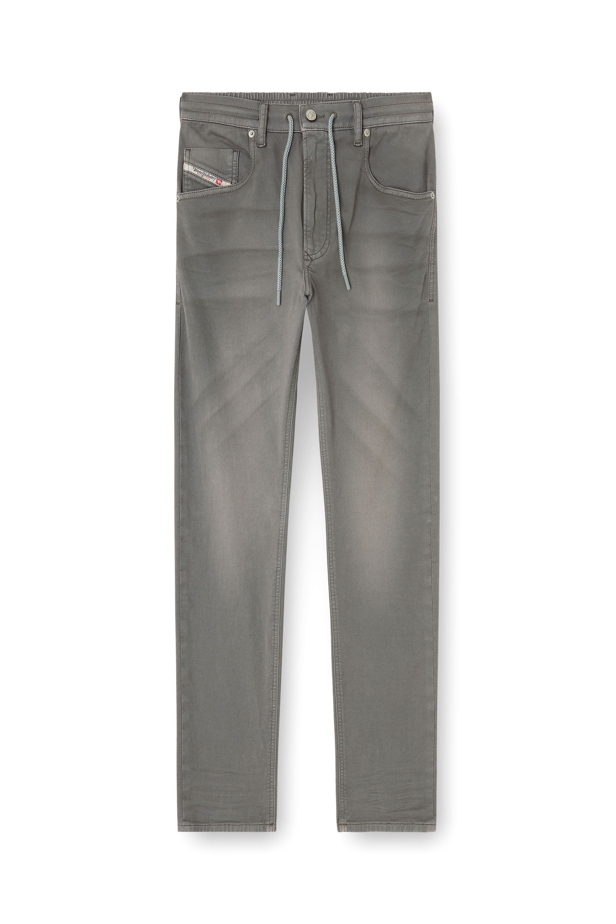 Men's Regular Jeans | Grey | Diesel 2032 D-Krooley Joggjeans®