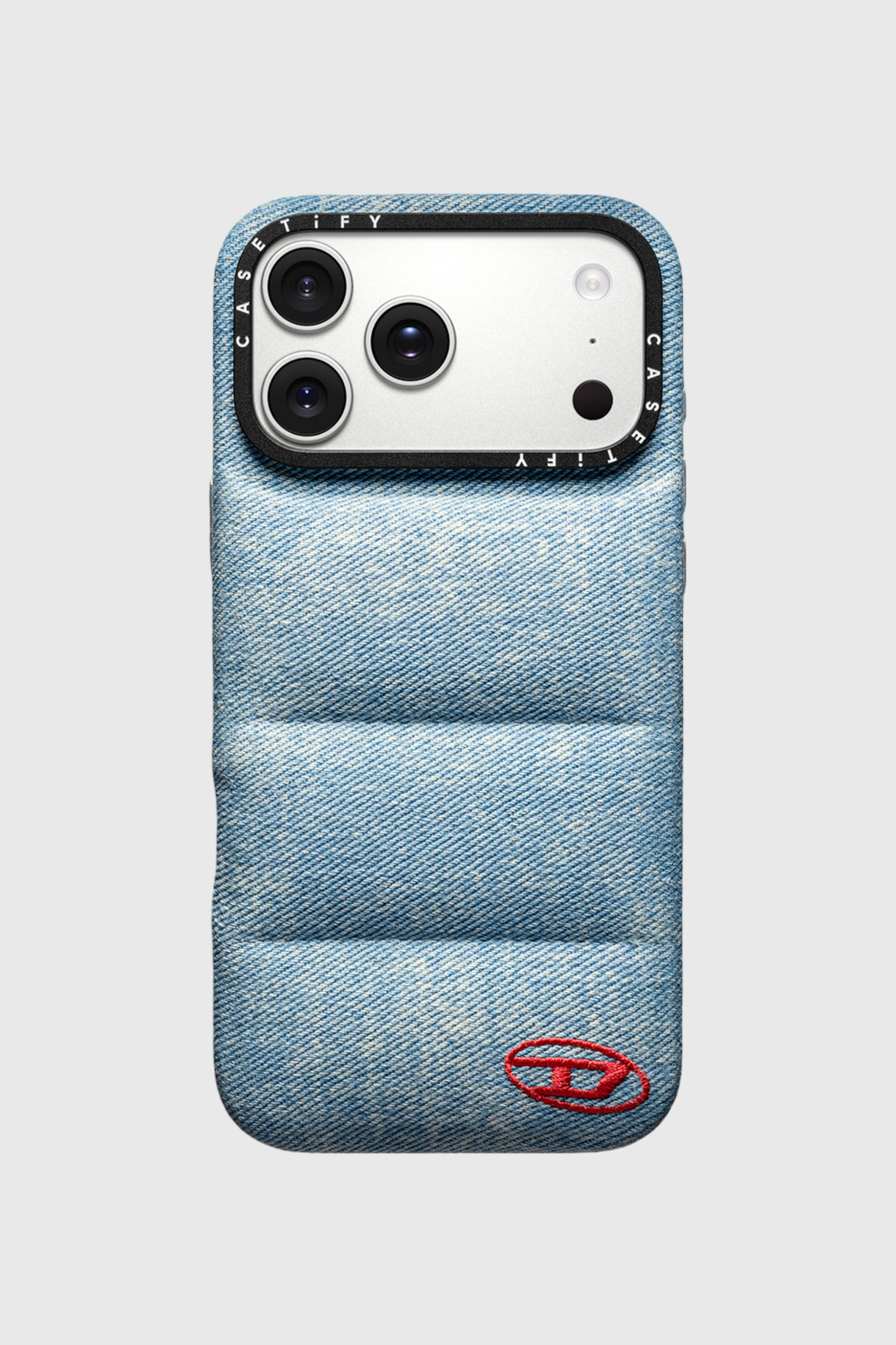 DIESEL×CASETiFY iPhone 17 Pro Max Women's Puffer case for iPhone 17 Pro Max | Blue | Diesel {{Country}}