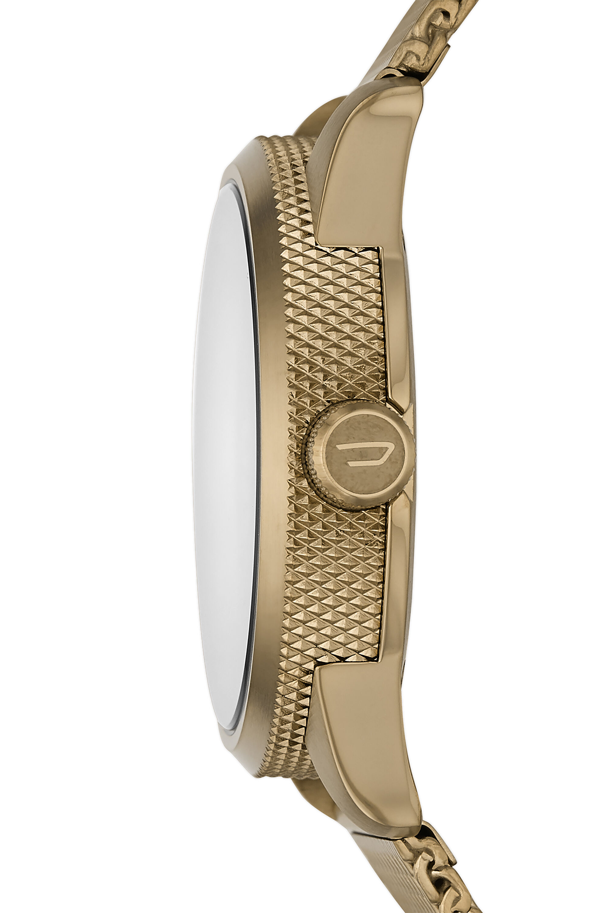 DZ1899 Man Rasp three hand gold tone stainless steel watch Diesel