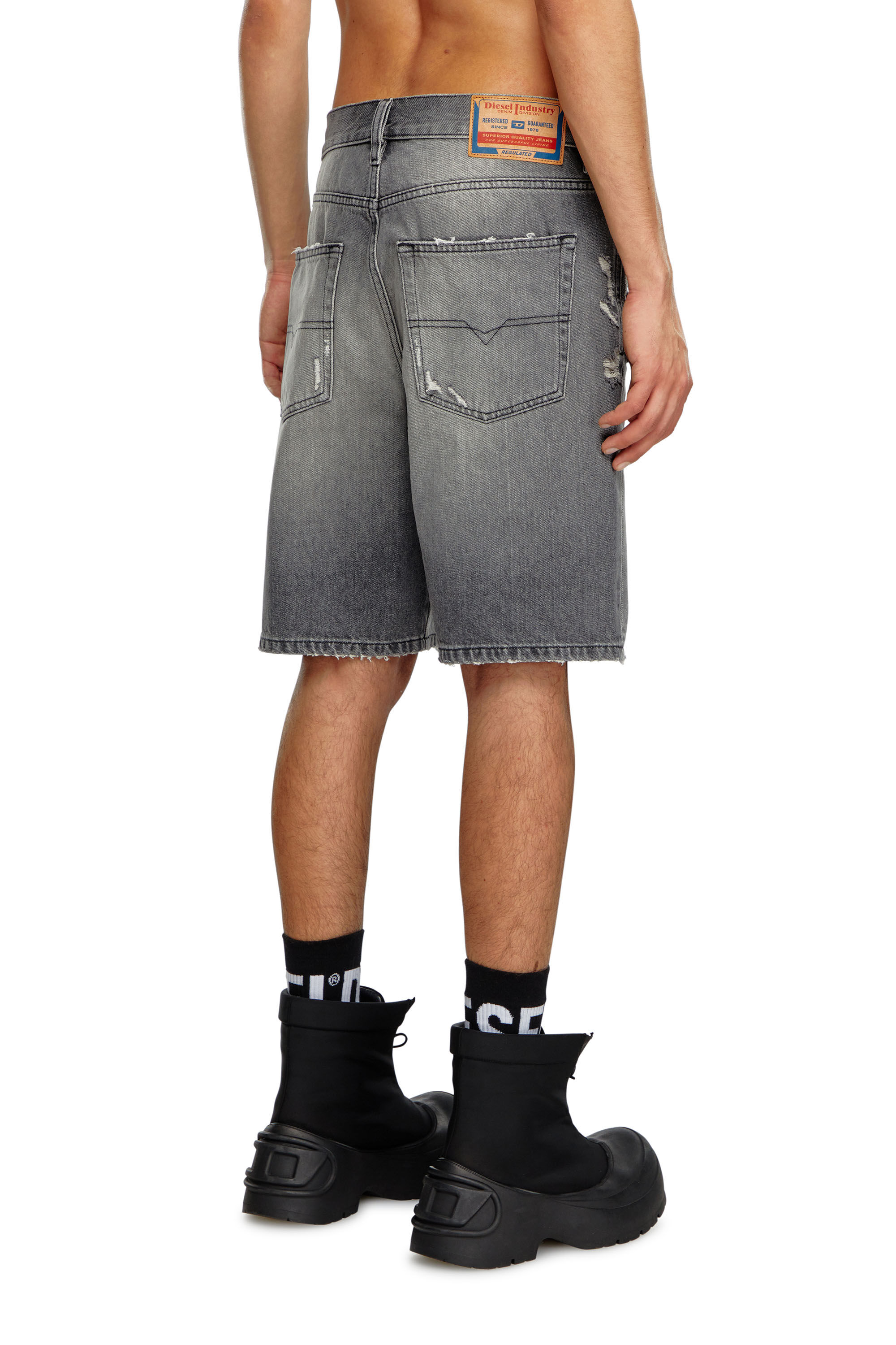 Diesel - REGULAR-SHORT, Dark grey - Image 4