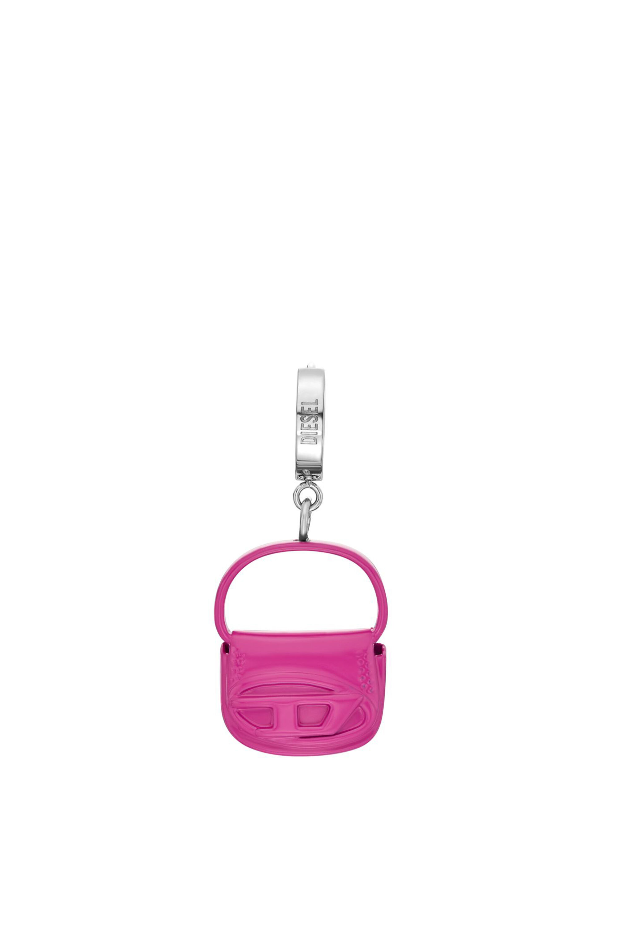 本命ギフト Women's Pink stainless steel drop earring | Pink | Diesel アクセサリー