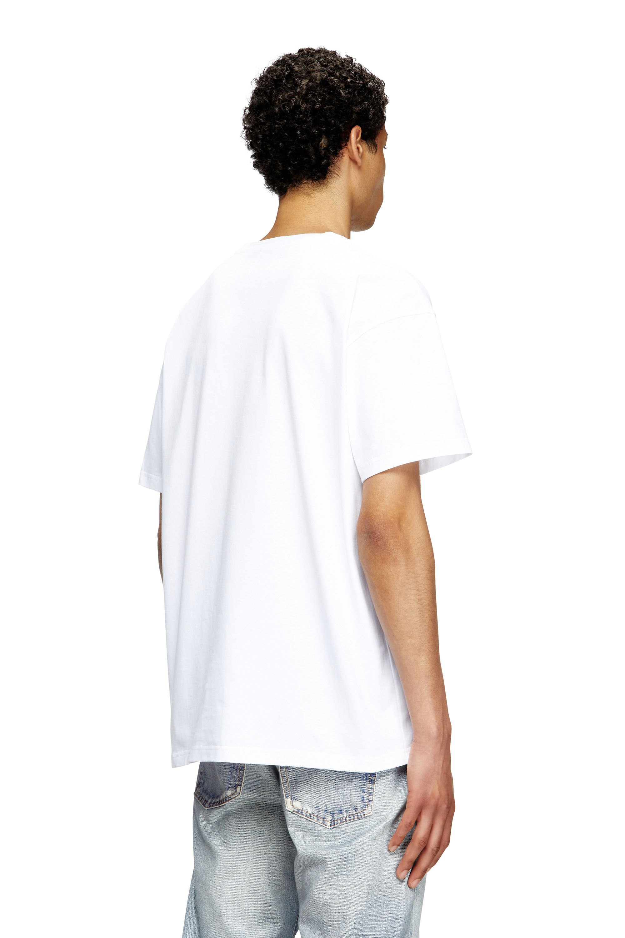 Women's T-shirt with graphic print | White | Diesel