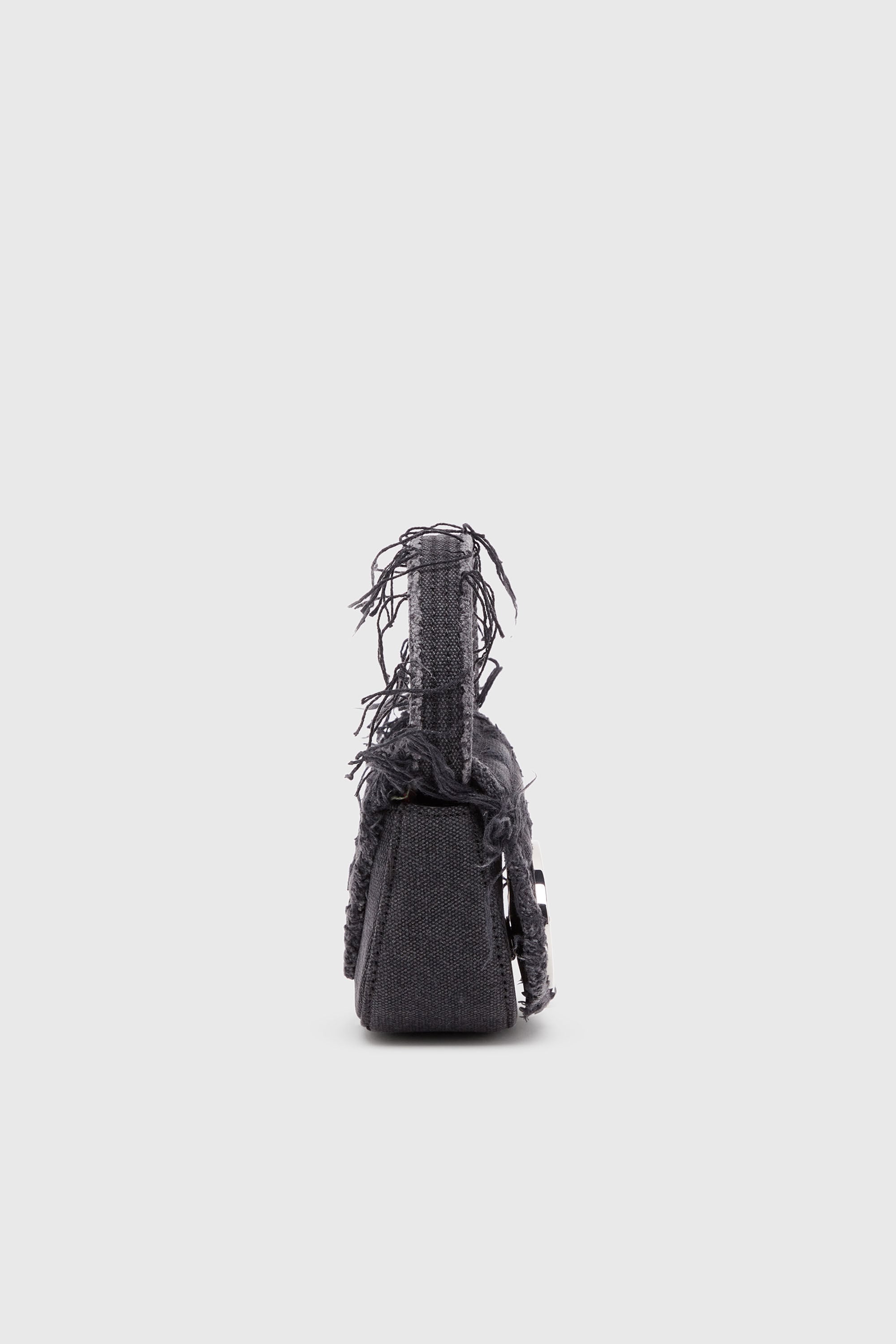 Women's 1DR XS-Iconic mini bag in canvas and leather | Black