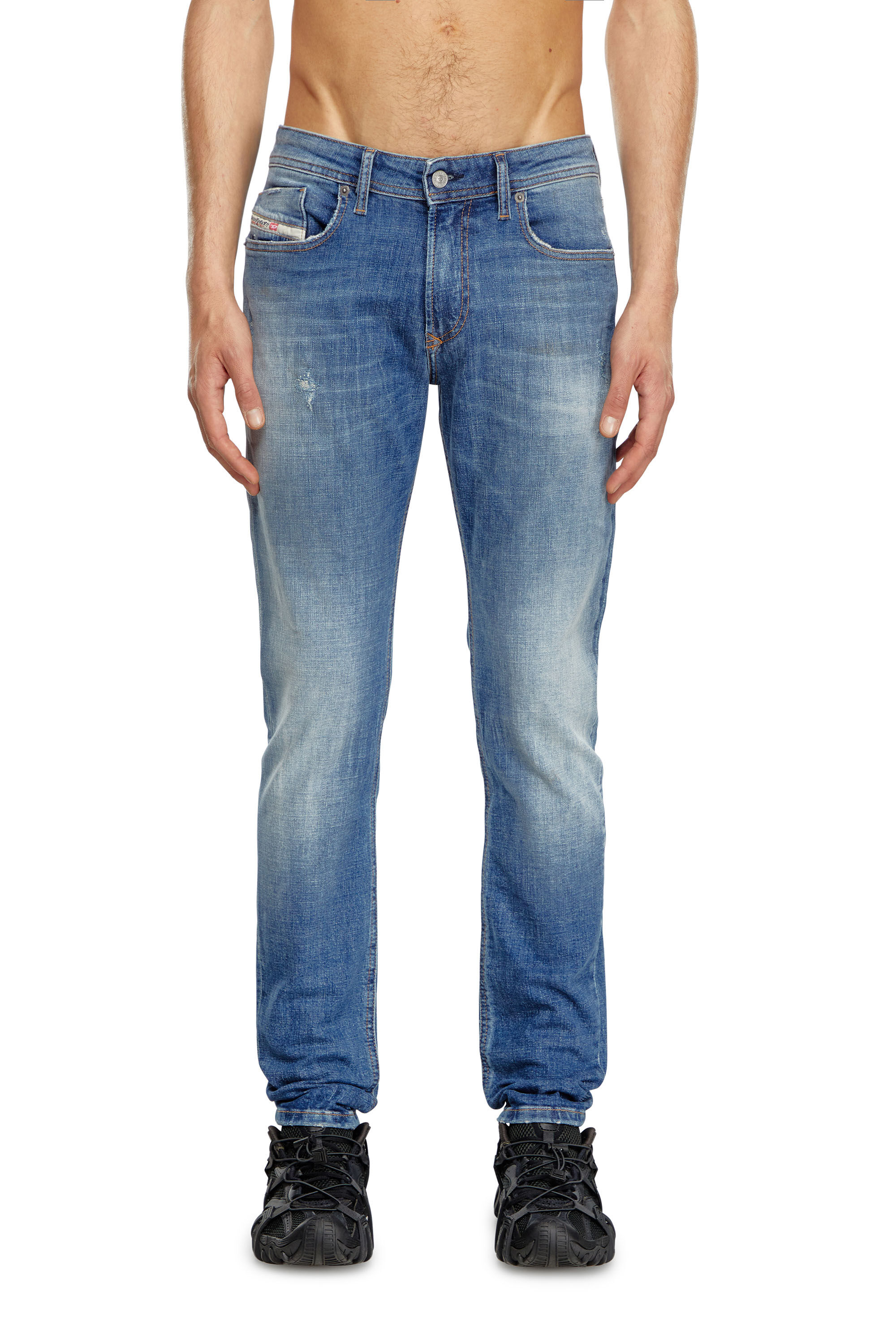 Men's Skinny Jeans | Medium blue | Diesel 1979 Sleenker