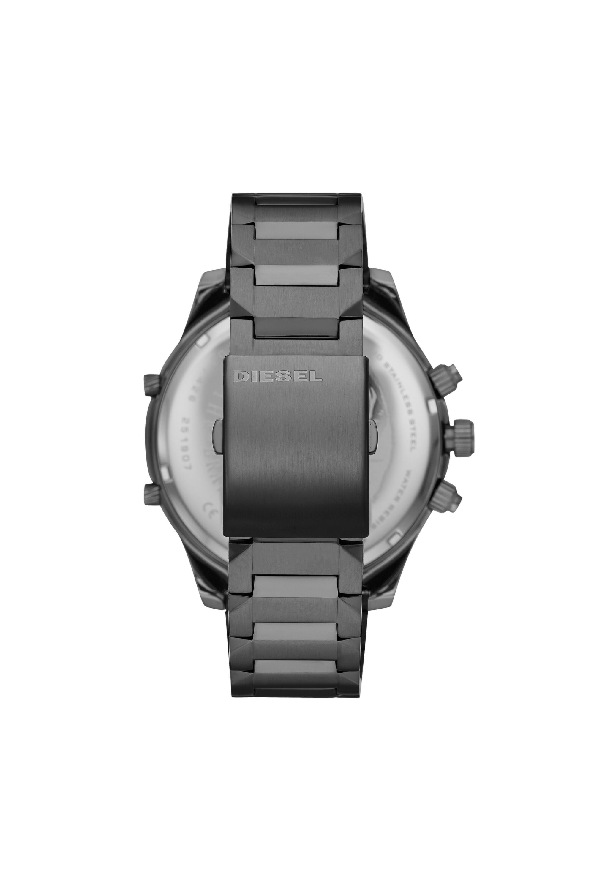 DZ7426 Man: Boltdown three-hand gunmetal watch | Diesel
