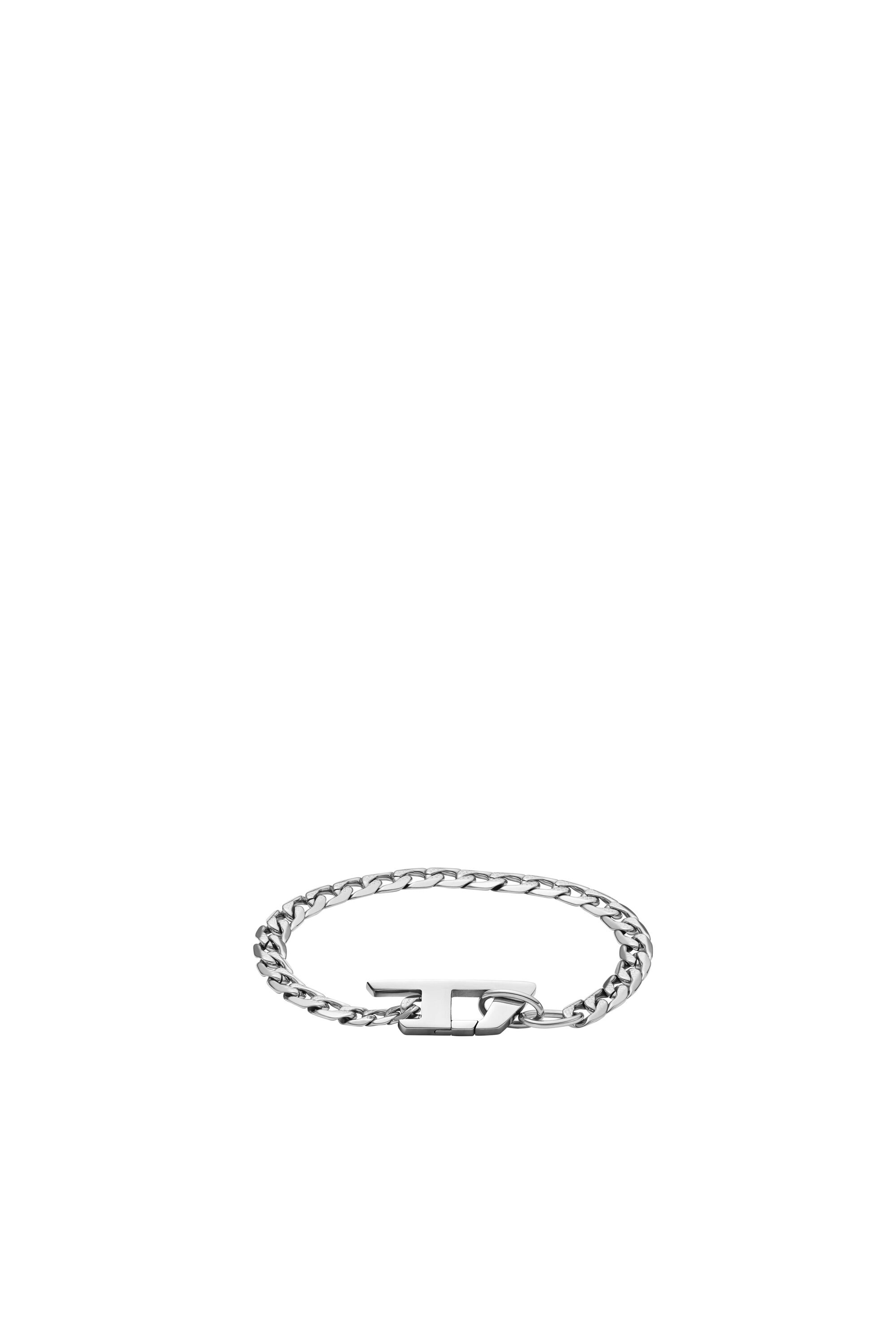 Women's Stainless steel chain bracelet | Silver | Diesel