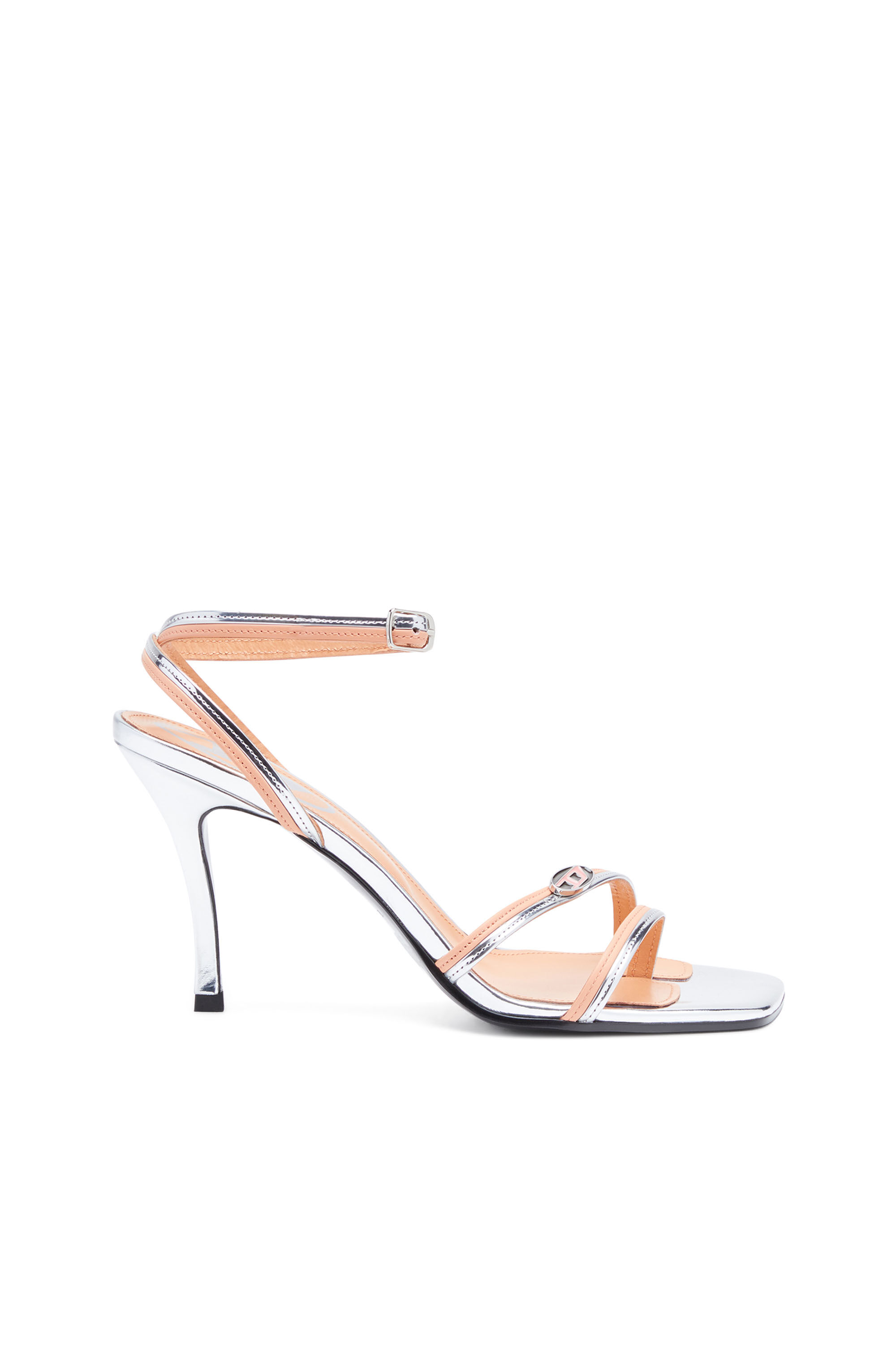 D-VENUS SA Woman: Strappy sandals in two-tone leather | Diesel