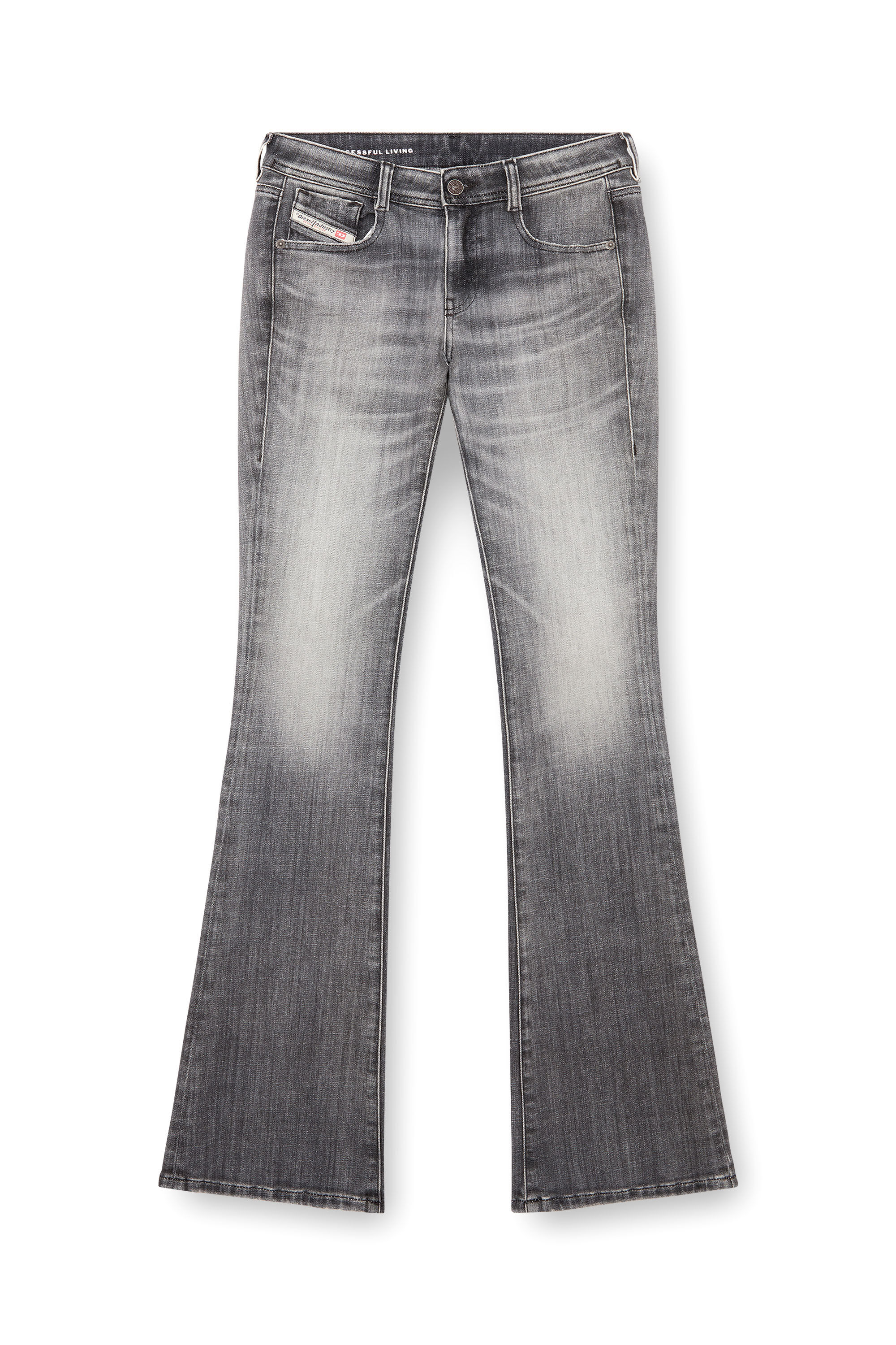 Jean bootcut femme gris outlet
