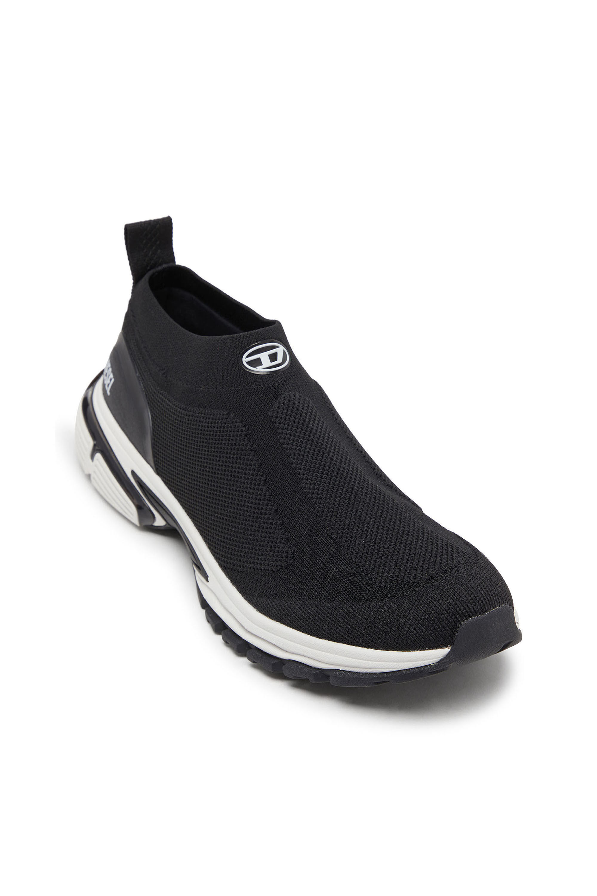 Diesel - S-PRO-V-DENSE-SOCKS, Man's Pro-V-Dense-Slip-on knit sock sneakers in Black - 6
