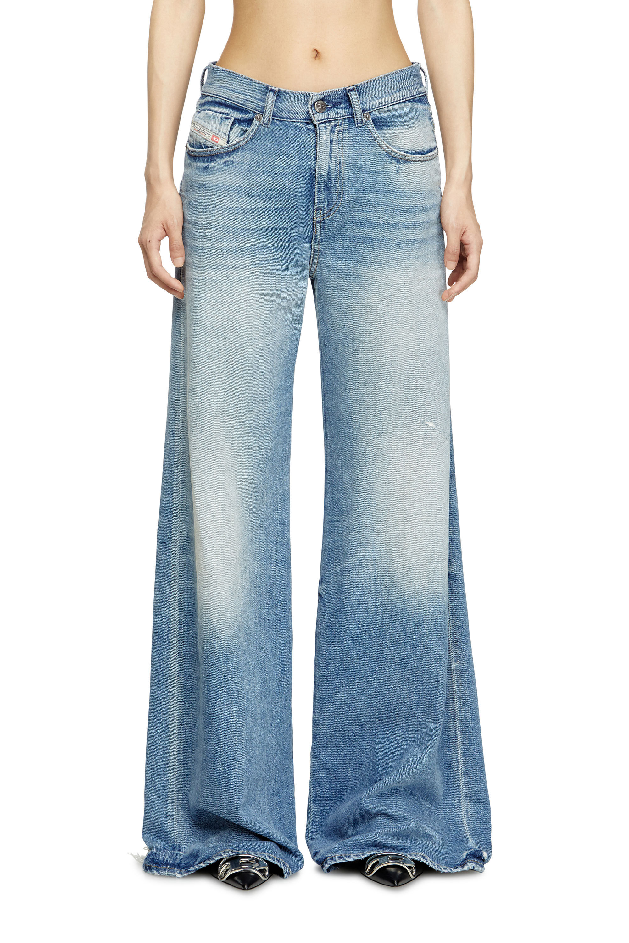 Women's Flare Jeans | Light Blue | Diesel 1978 D-Akemi