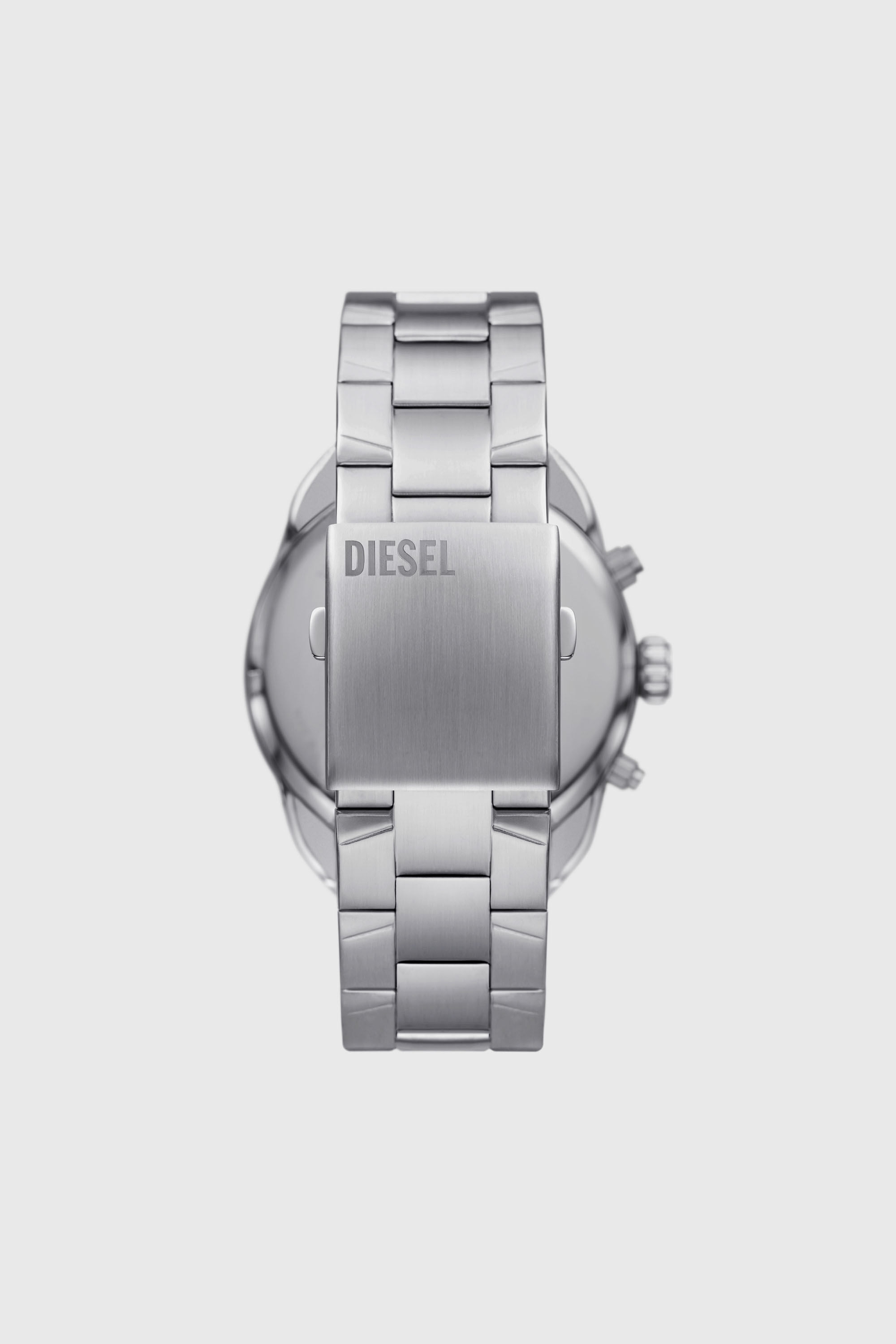 Men's Spiked chronograph stainless steel watch | Silver | Diesel TR