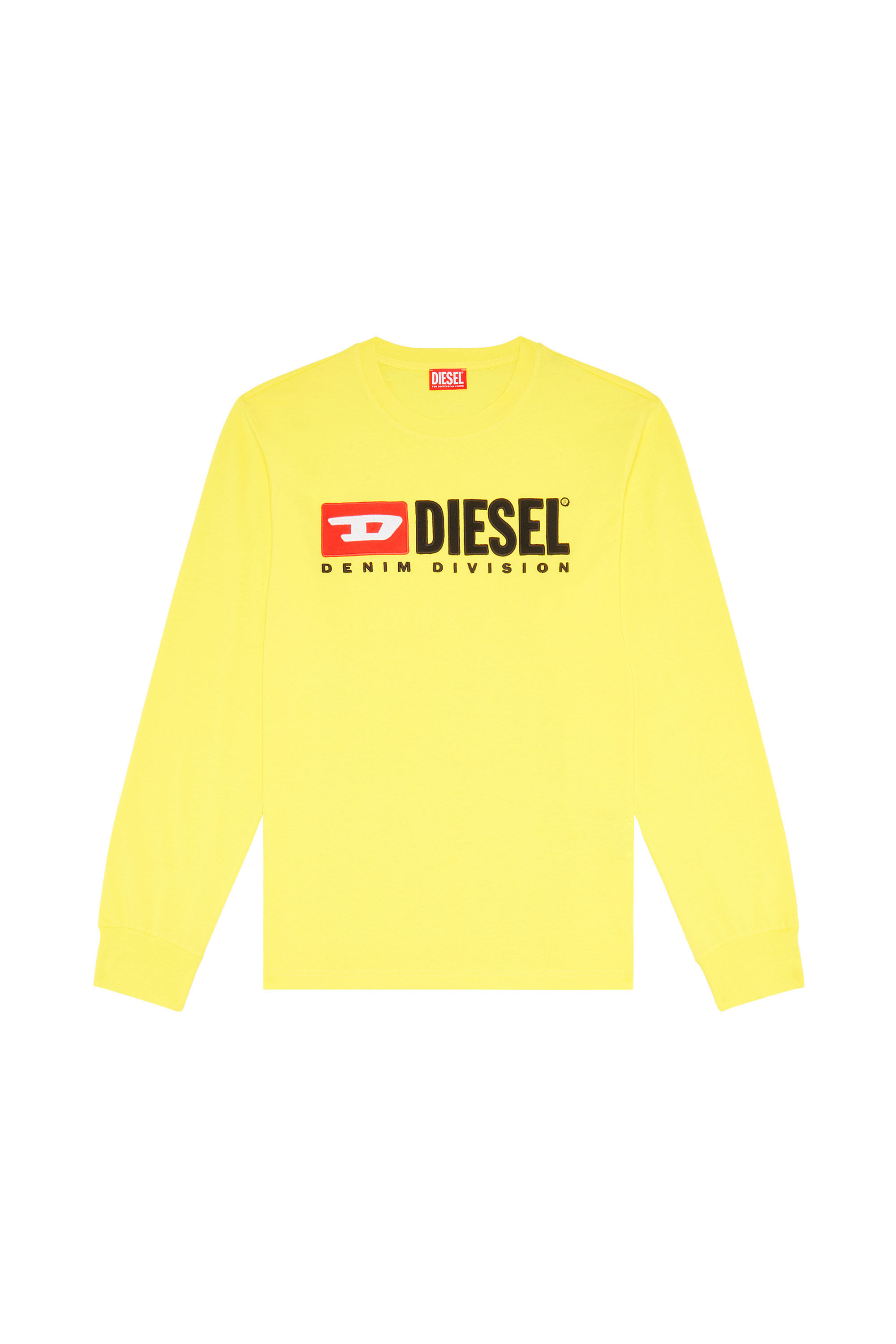 Diesel - T-JUST-LS-DIV, Yellow - Image 2