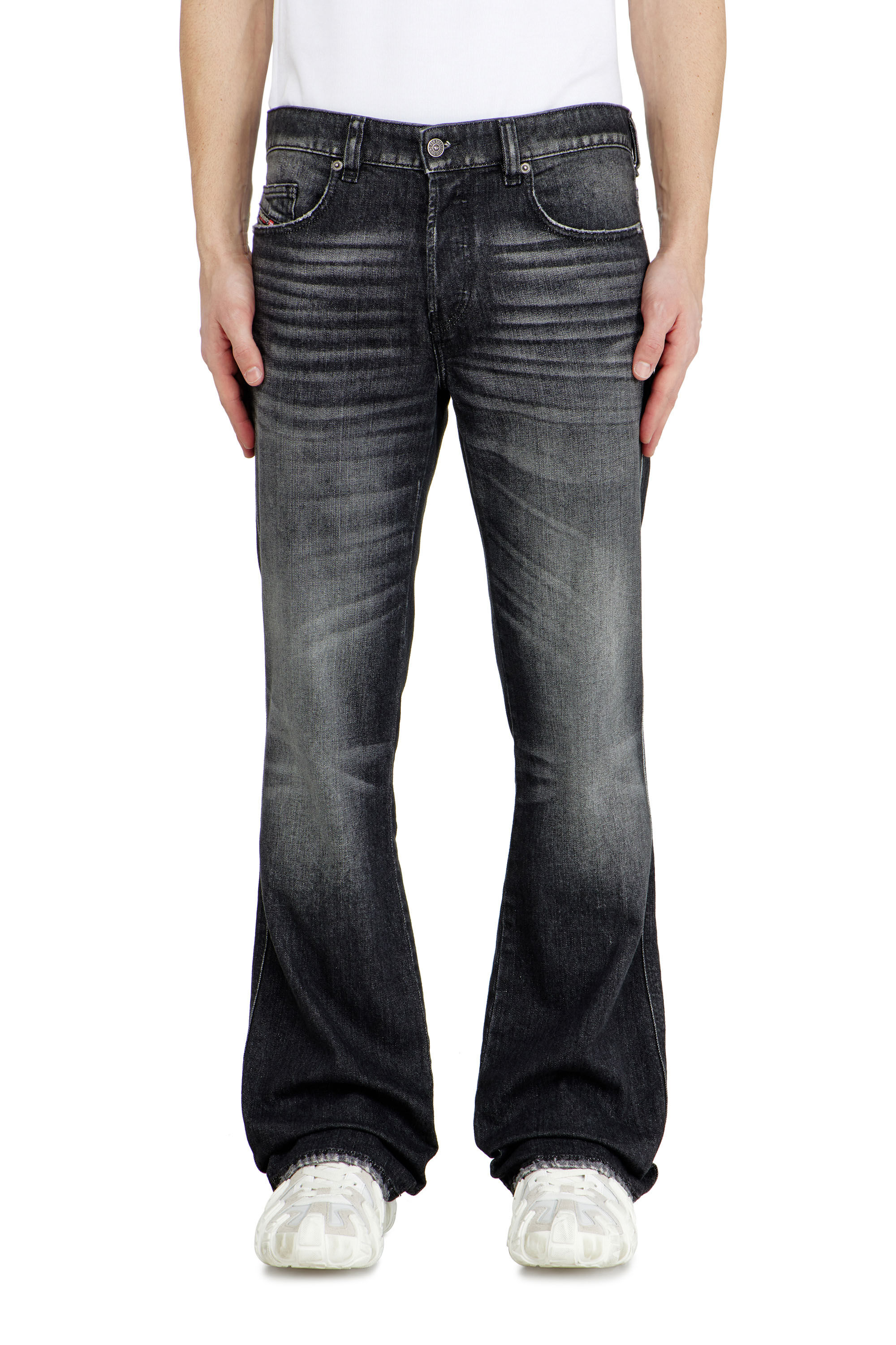 Men's Bootcut Jeans | Regular Waist 1998 D-BuckBlack/Dark grey