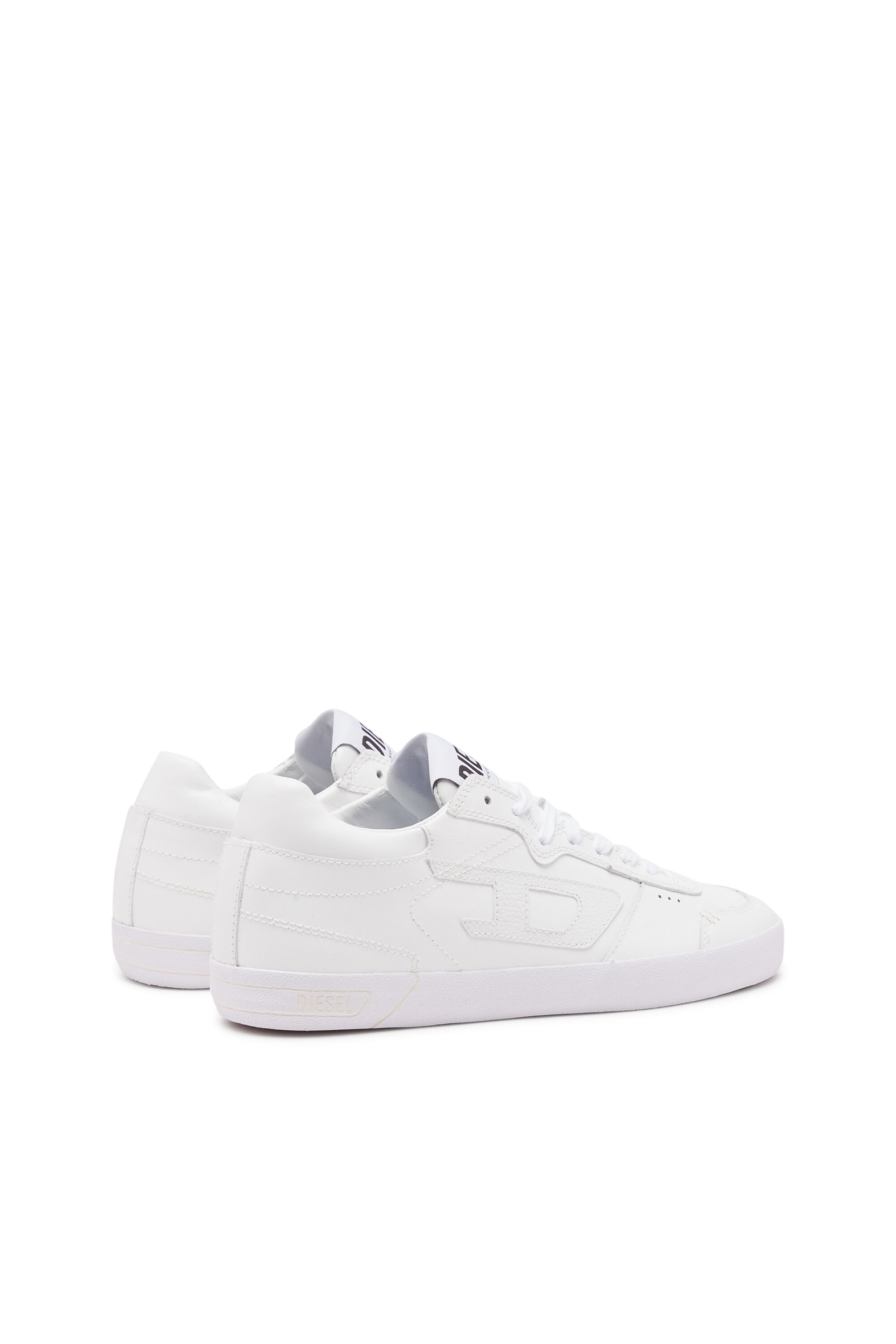 Men's S-Leroji Low-Low-top leather sneakers with D branding Men's S-Leroji Low-Low-top leather sneakers with D branding