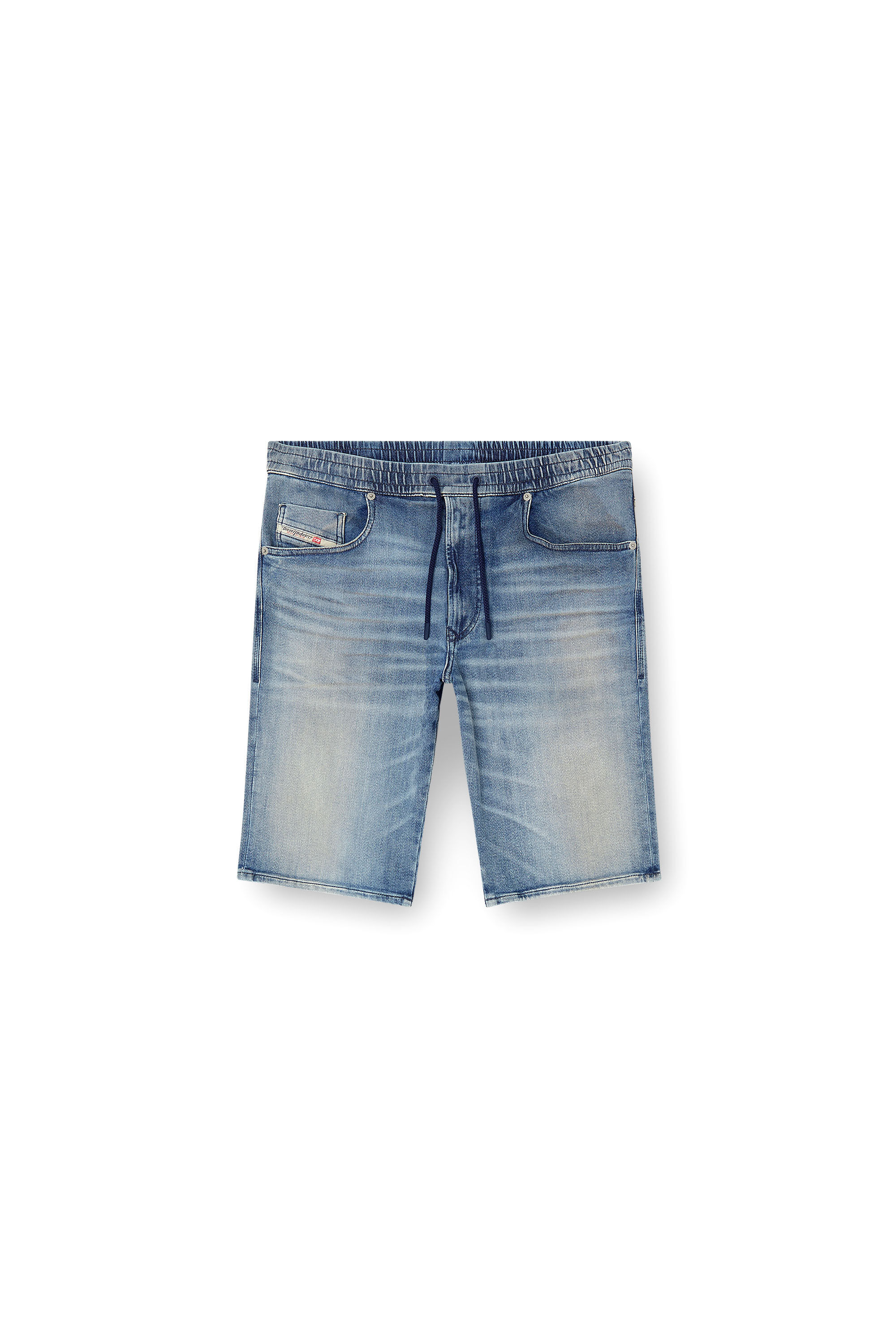 【美品】DIESEL ジョグジーンズ ショート D-KROOLEY SHORT Men's Slim shorts in clean JoggJeans | Blue | Diesel TR