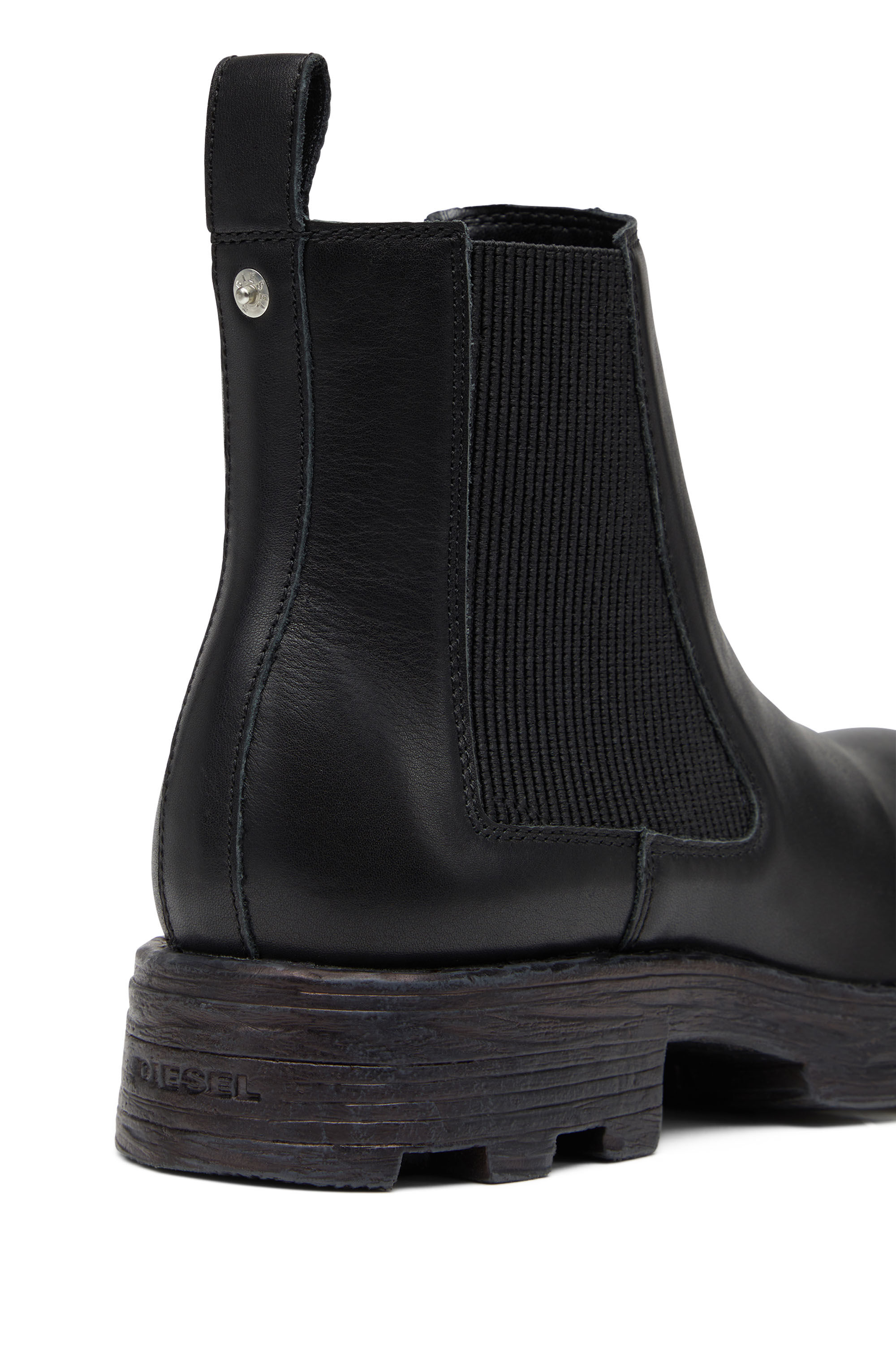 D-HAMMER LCH Man: Leather Chelsea boots with chunky sole D-HAMMER LCH Man: Leather Chelsea boots with chunky sole