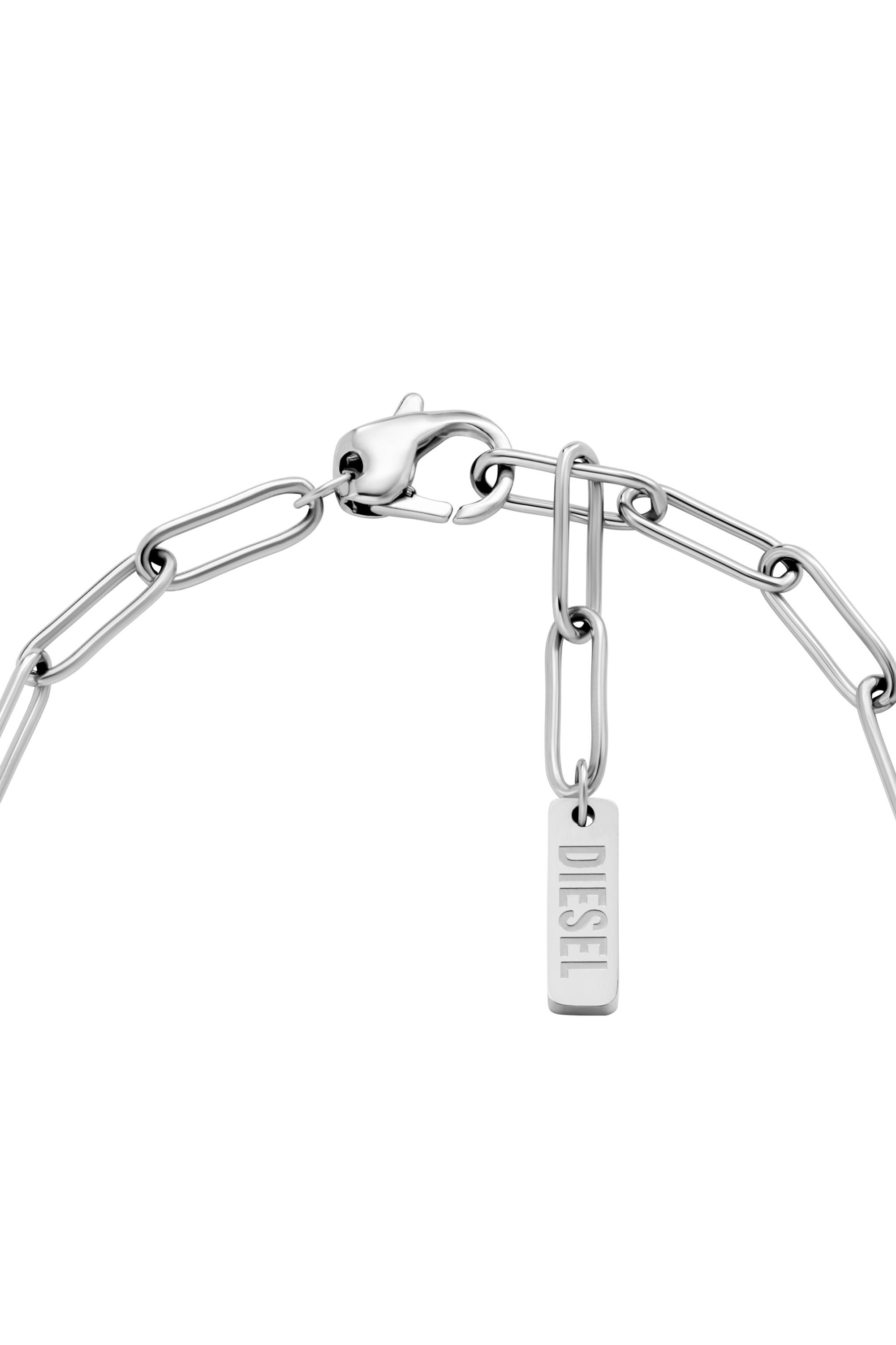 Women's Stainless Steel Charm Bracelet | Silver | Diesel {{Country}}