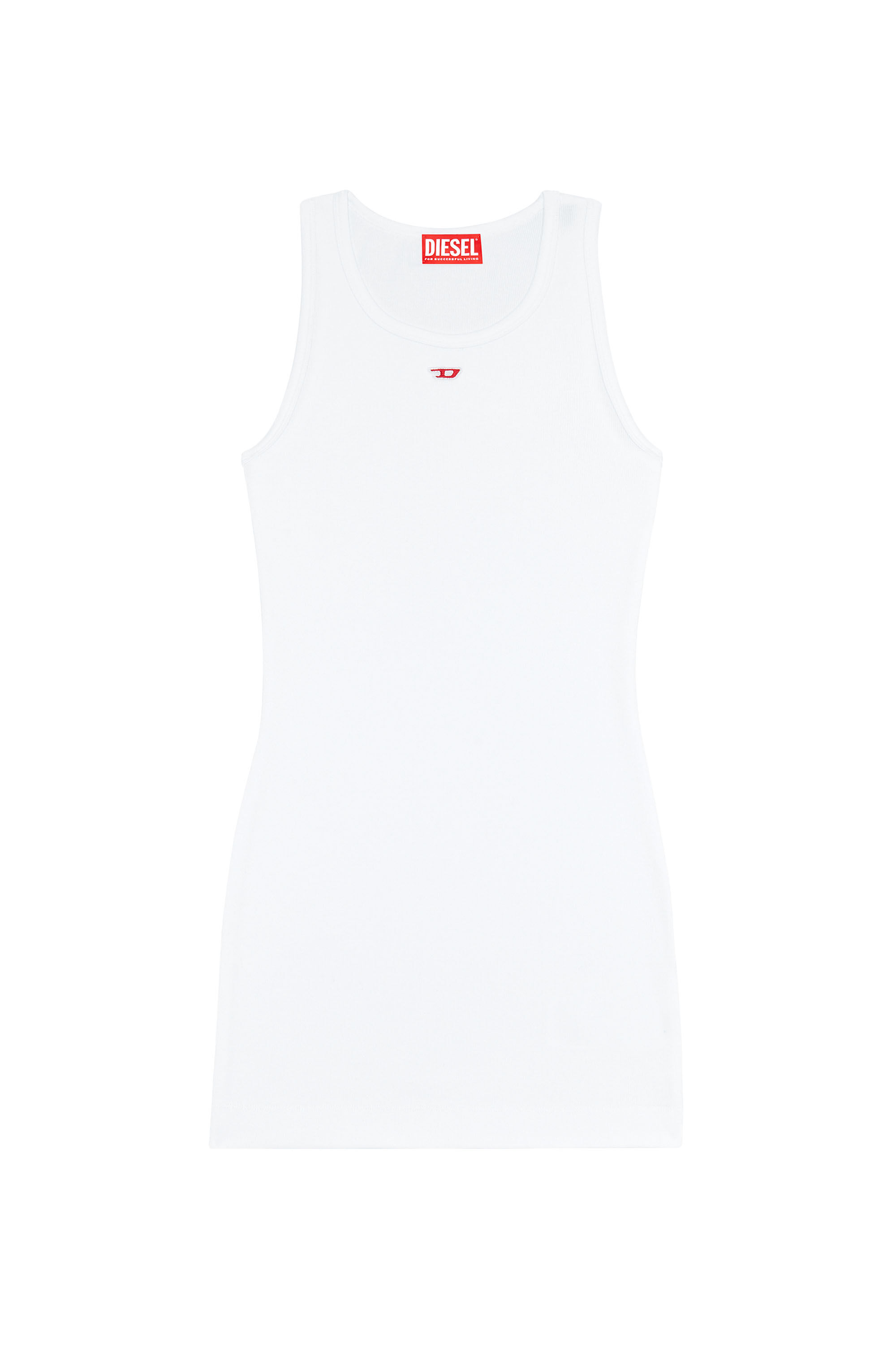 D-TANK-D Woman: Mini tank dress with D logo | Diesel