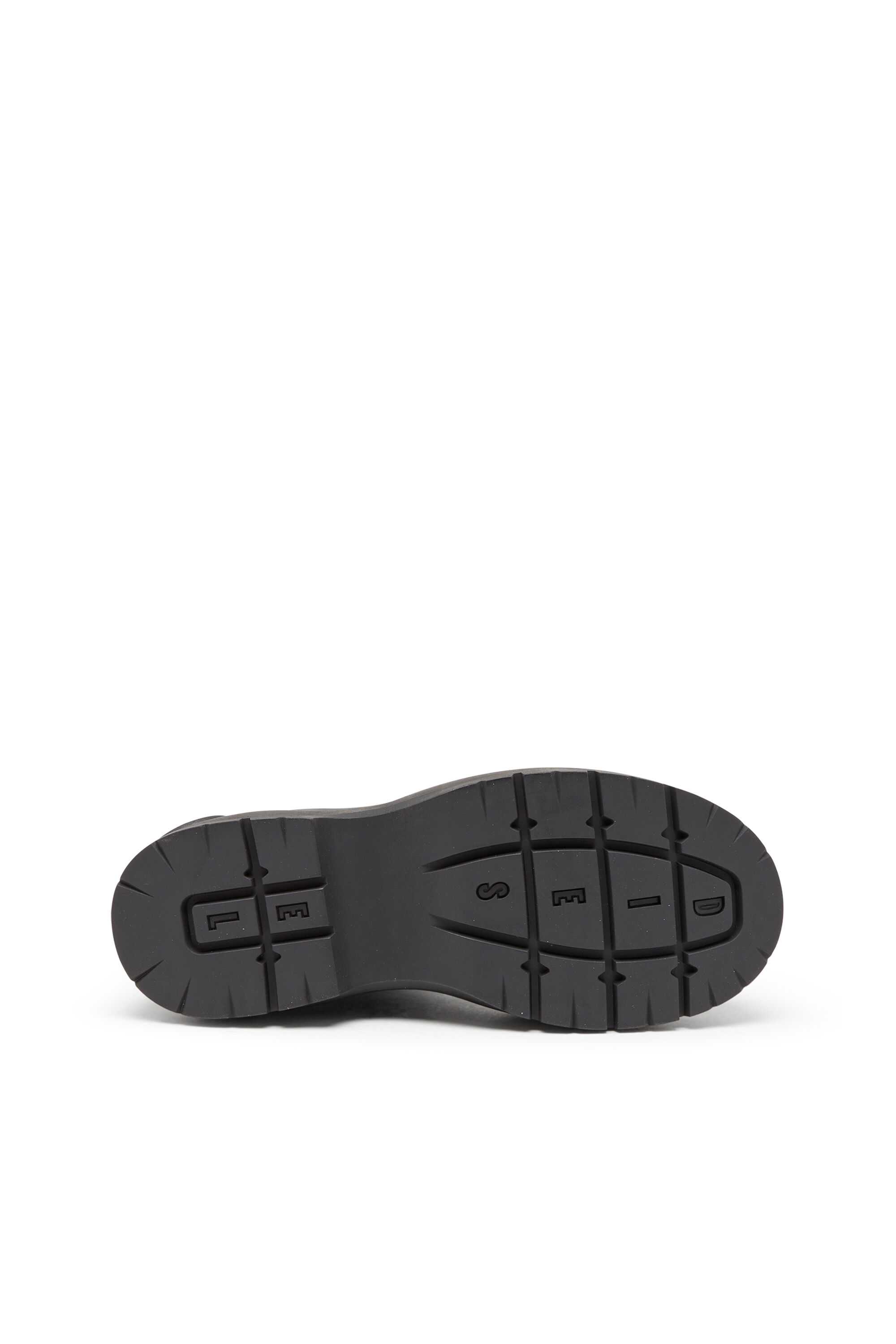 Men's D-Donald-Rubber-trimmed ankle boots | Black | Diesel