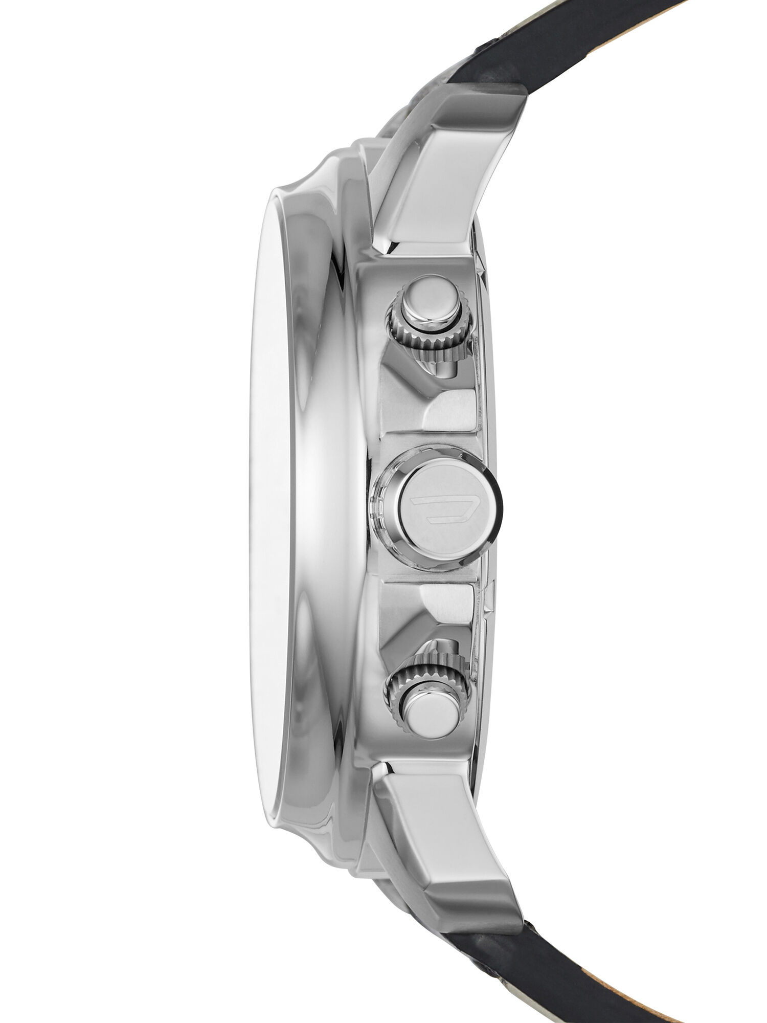 DZ4432 Man: Black-turquoise indexes watch, 50 mm | Diesel