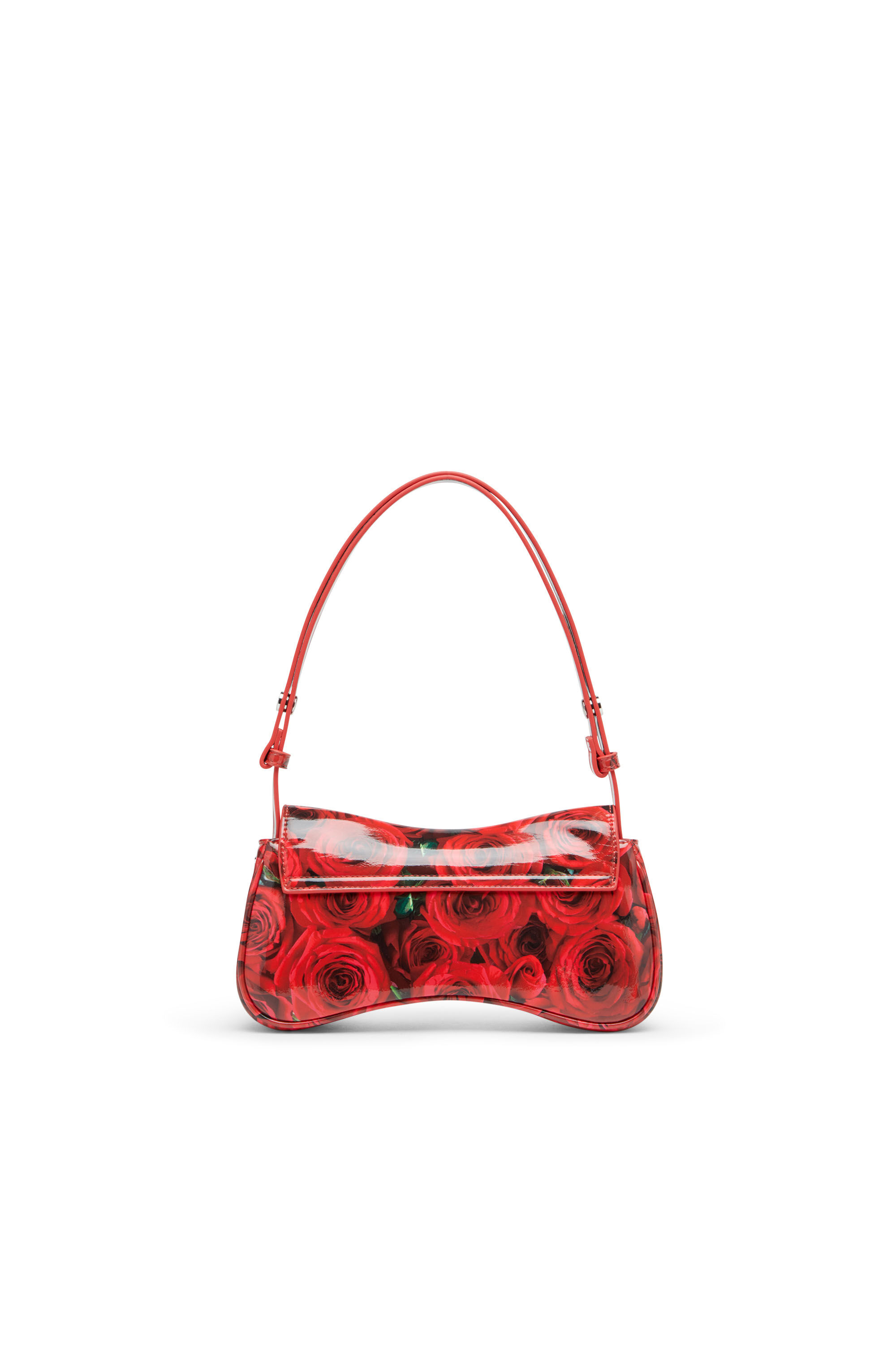 Women's Play-Glossy clutch with print | Red | Diesel