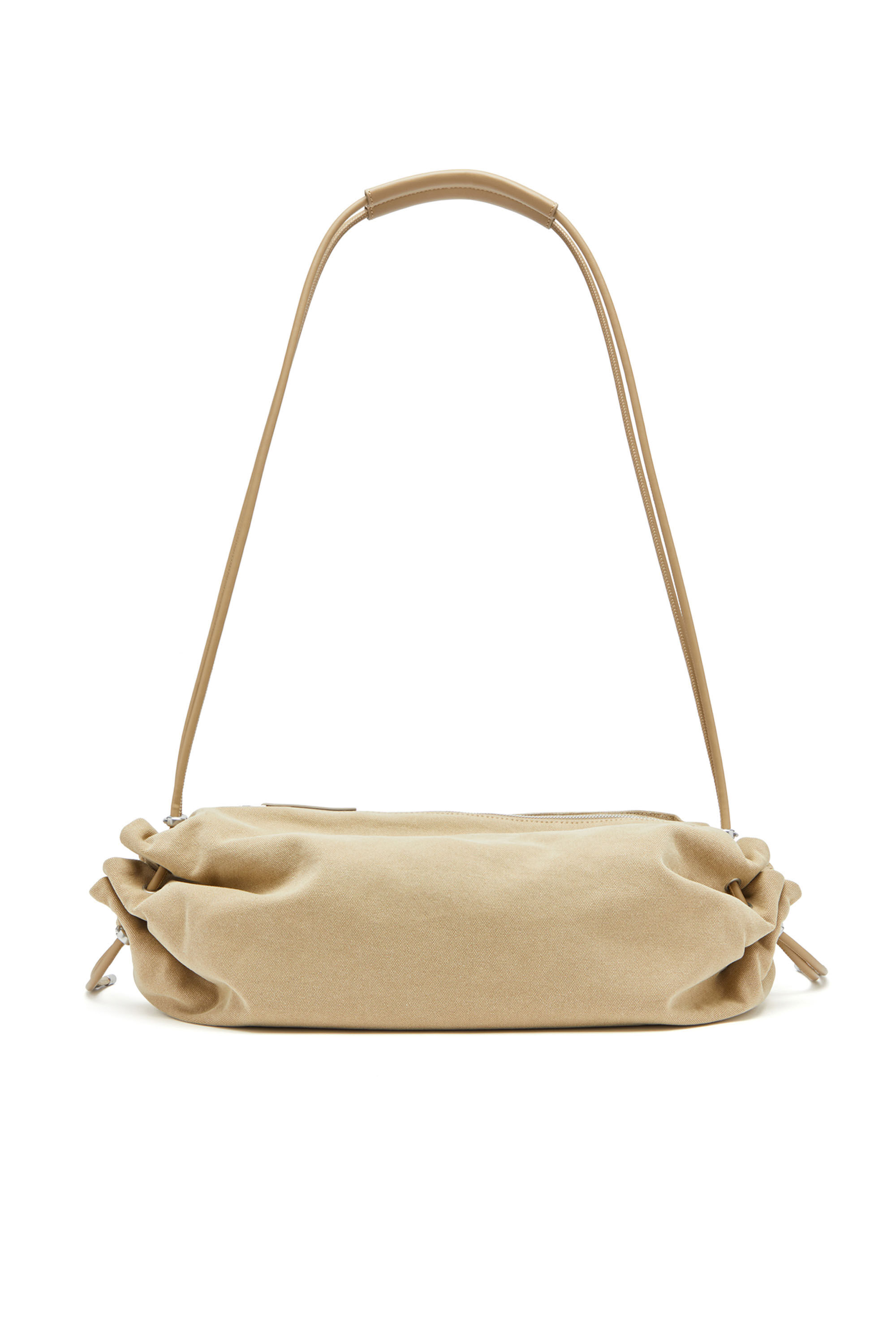 ◆SATUR◆ Scrunchie small hand bag beige SA245UAB03BG Small Drawstring Bag - Warm Beige Fur – LeSportsac