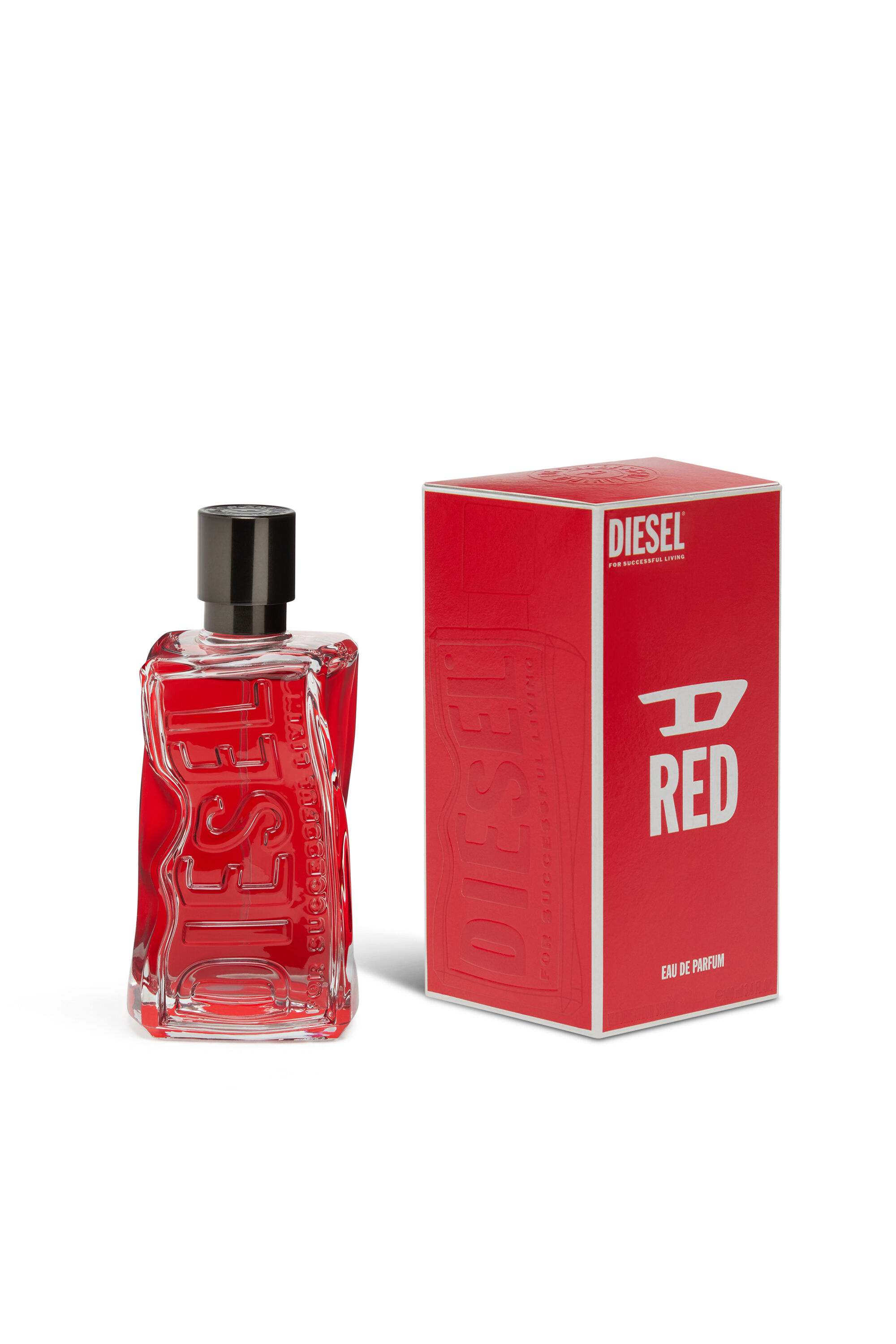 Diesel perfume red store bottle