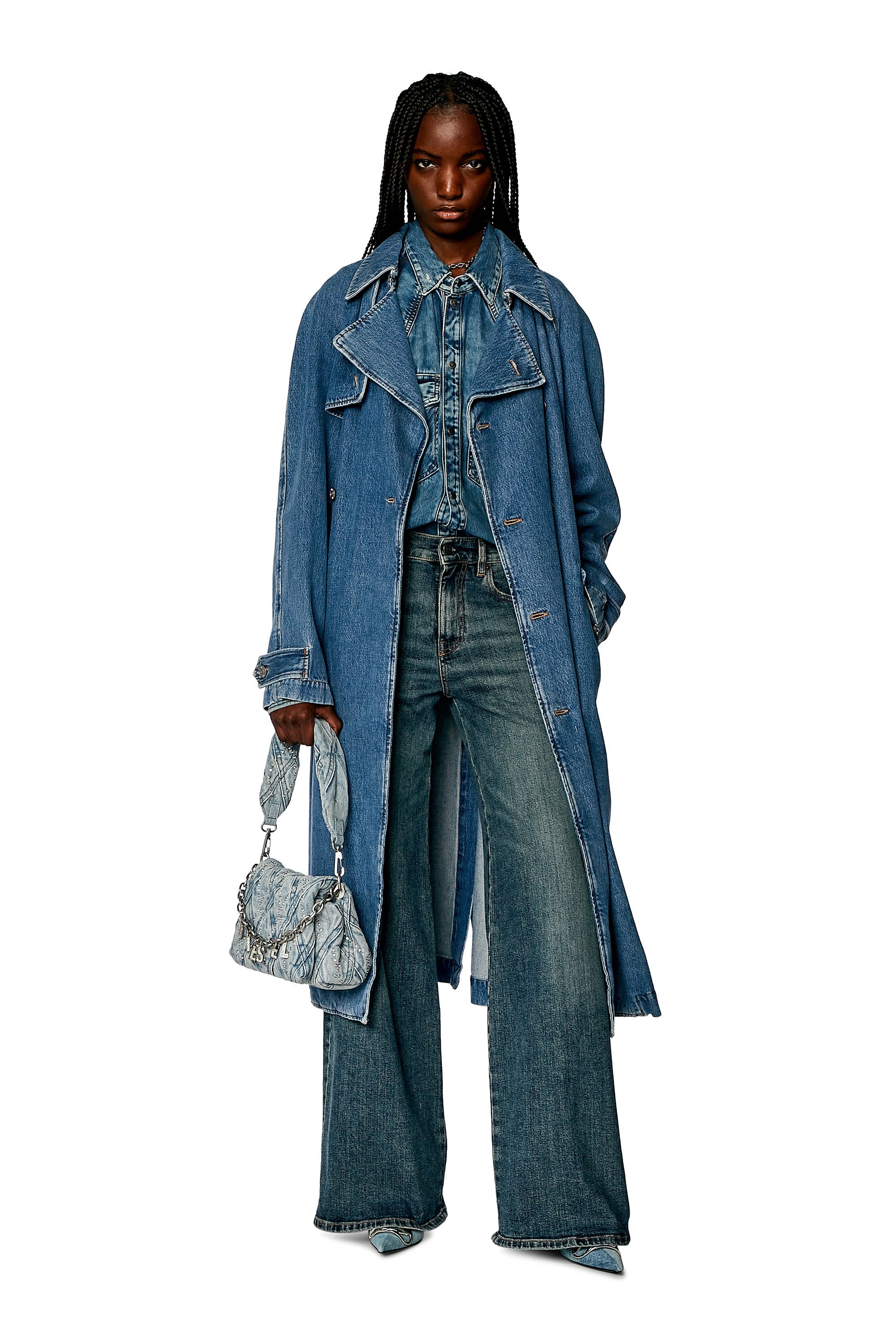 Women's Bootcut and Flare Jeans | Medium blue | Diesel 1978 D-Akemi