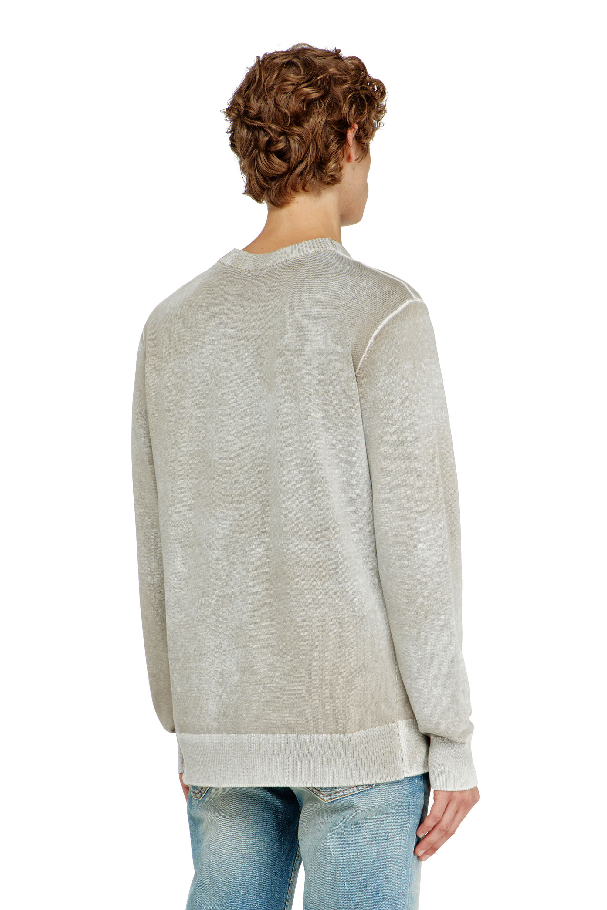 Diesel - K-LAURENT, Man's Jumper with faded reverse print in null - 4