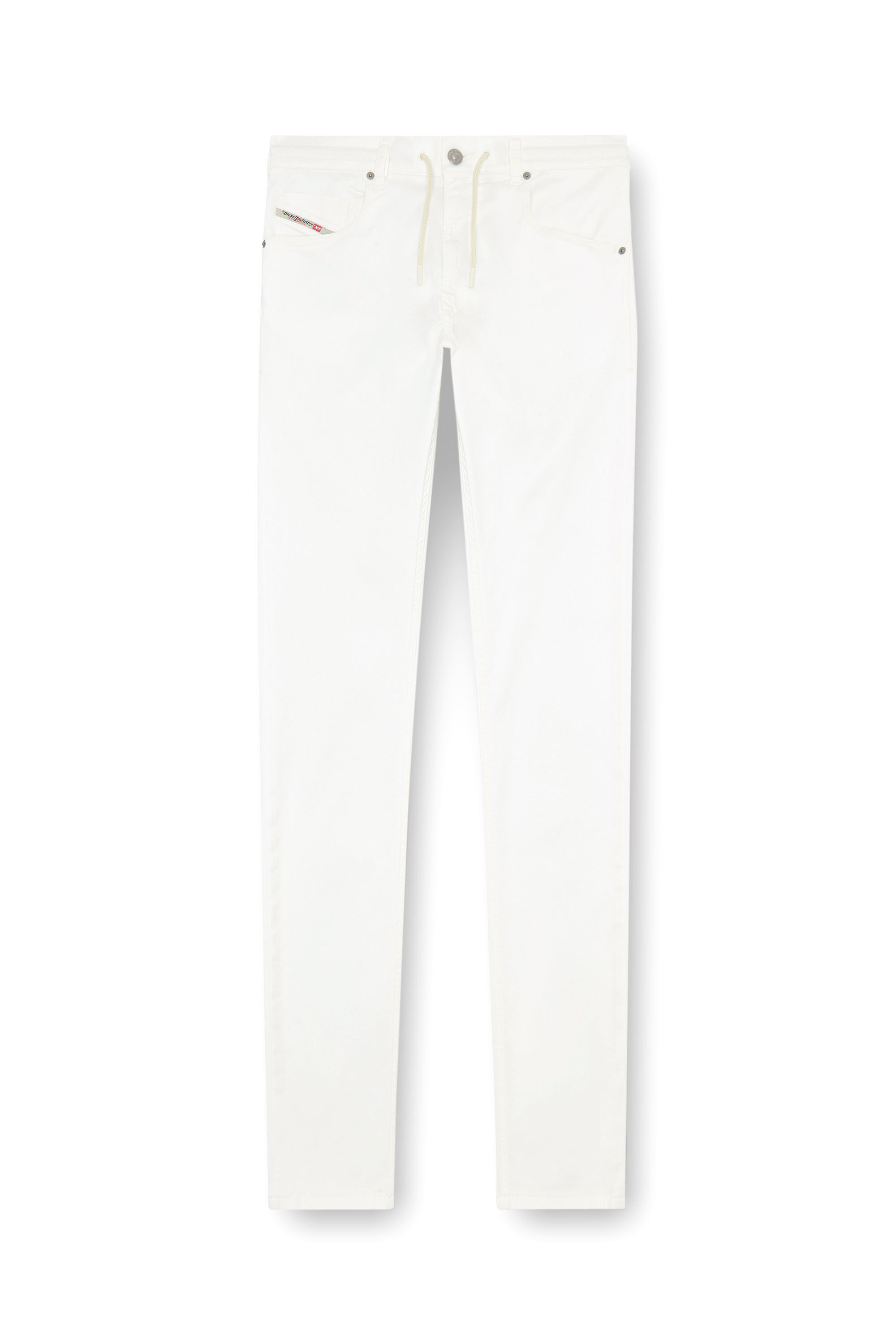 Men's Regular Jeans | White | Diesel 2030 D-Krooley Joggjeans® Men's Regular Jeans | White | Diesel 2030 D-Krooley Joggjeans®