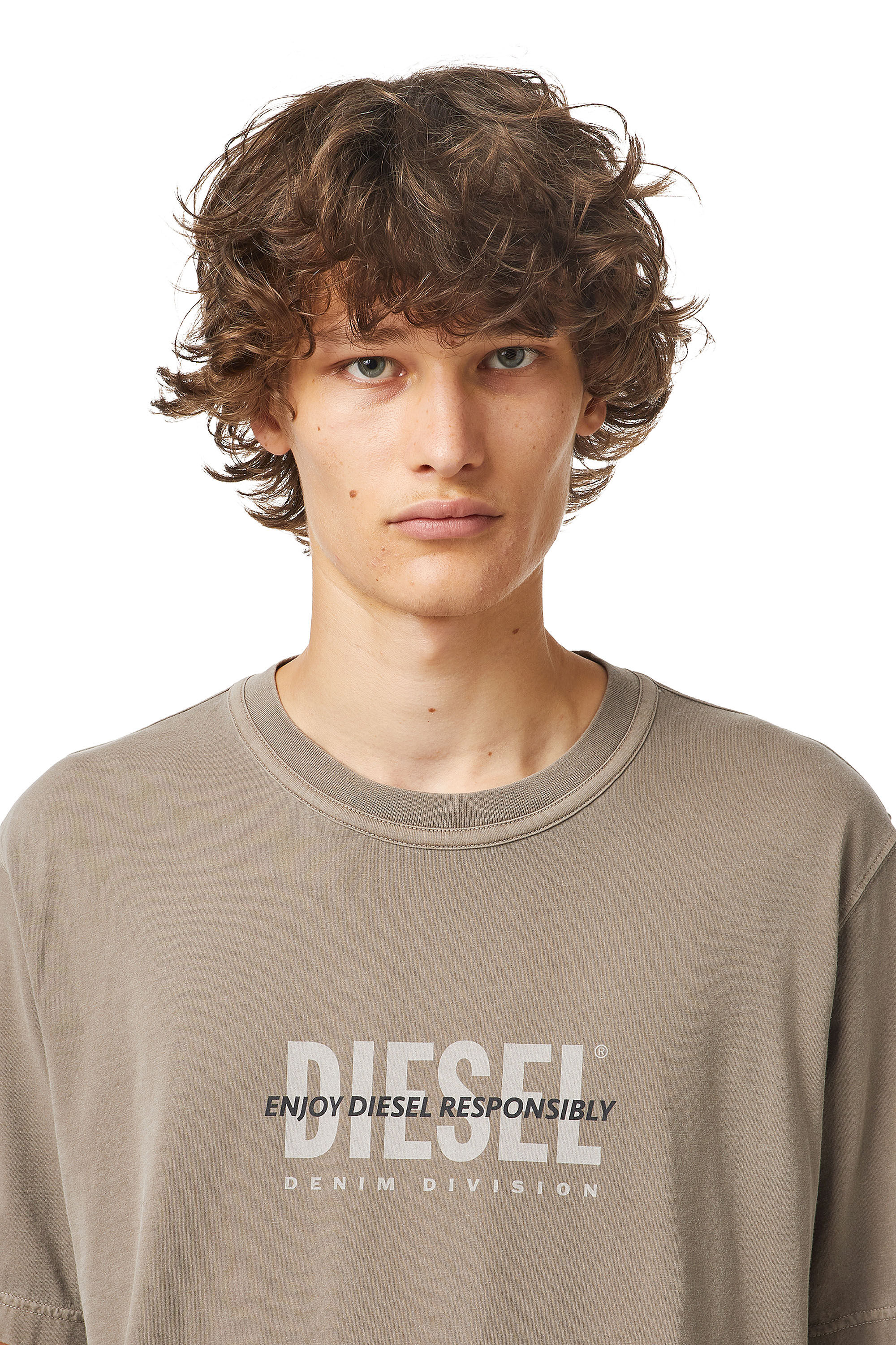 T-JUBINDY-B2 Man: Green Label printed T-shirt | Diesel