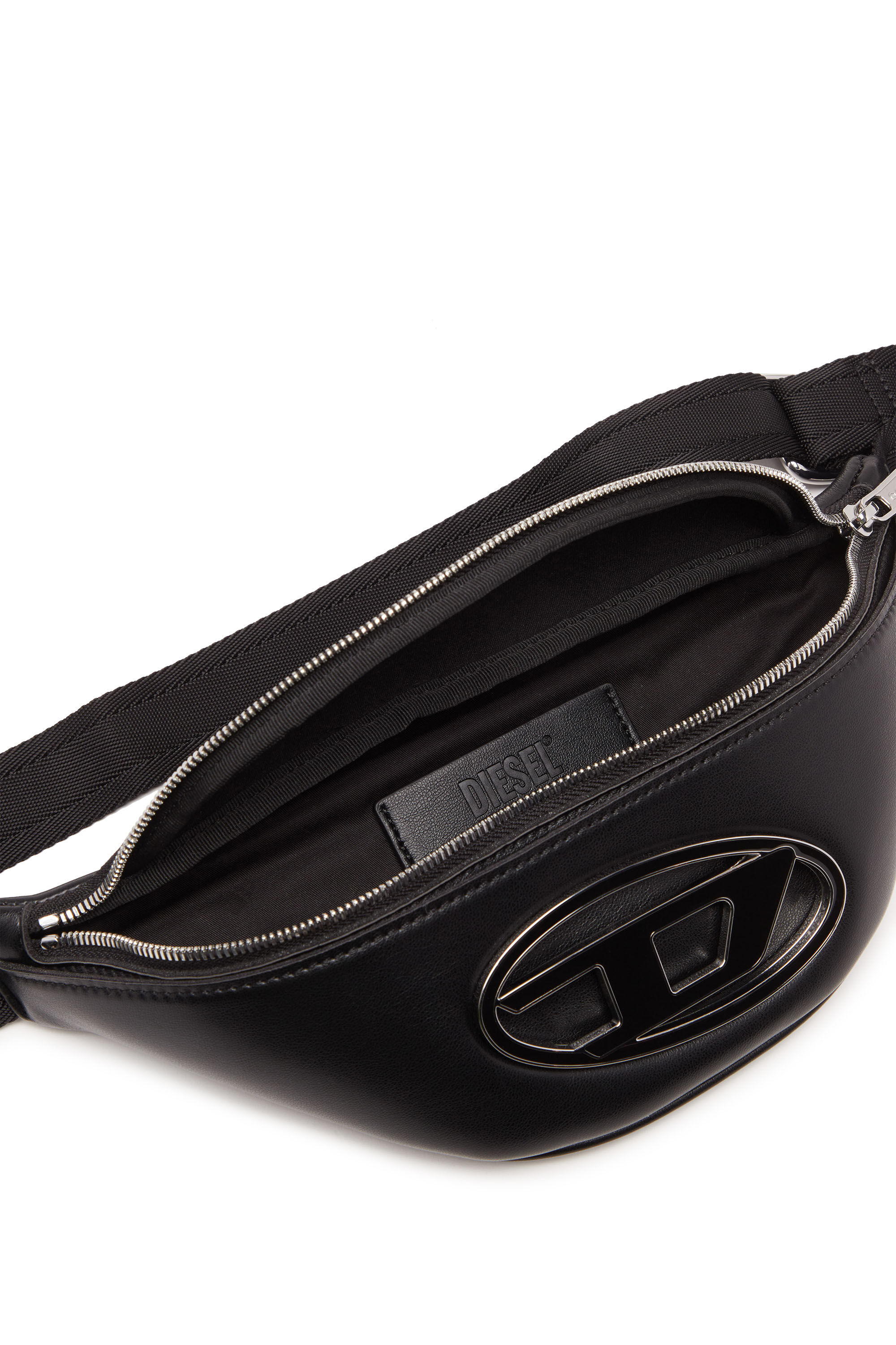 Women's Holi-D Belt Bag X - Belt bag in bonded neoprene | Black | Diesel