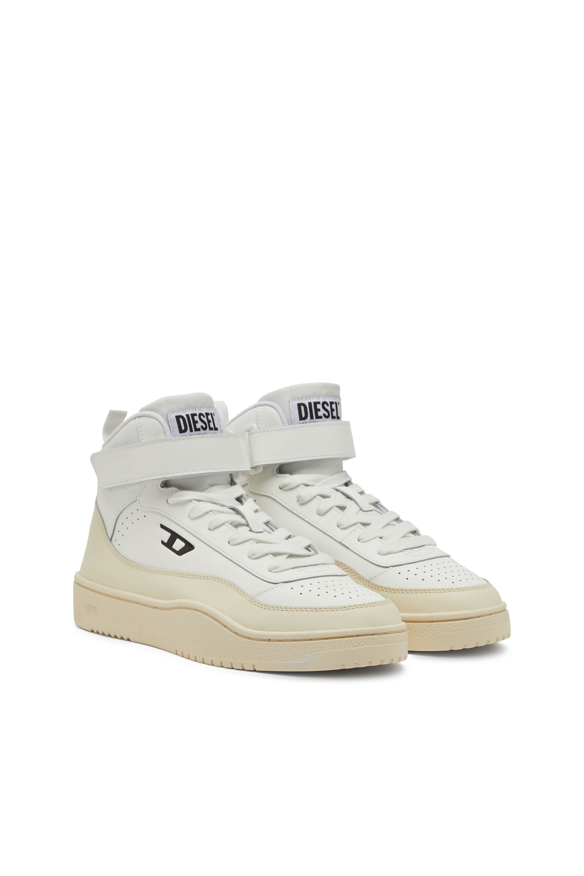 Men's S-Tracker-D-Mid top sneaker | White | Diesel