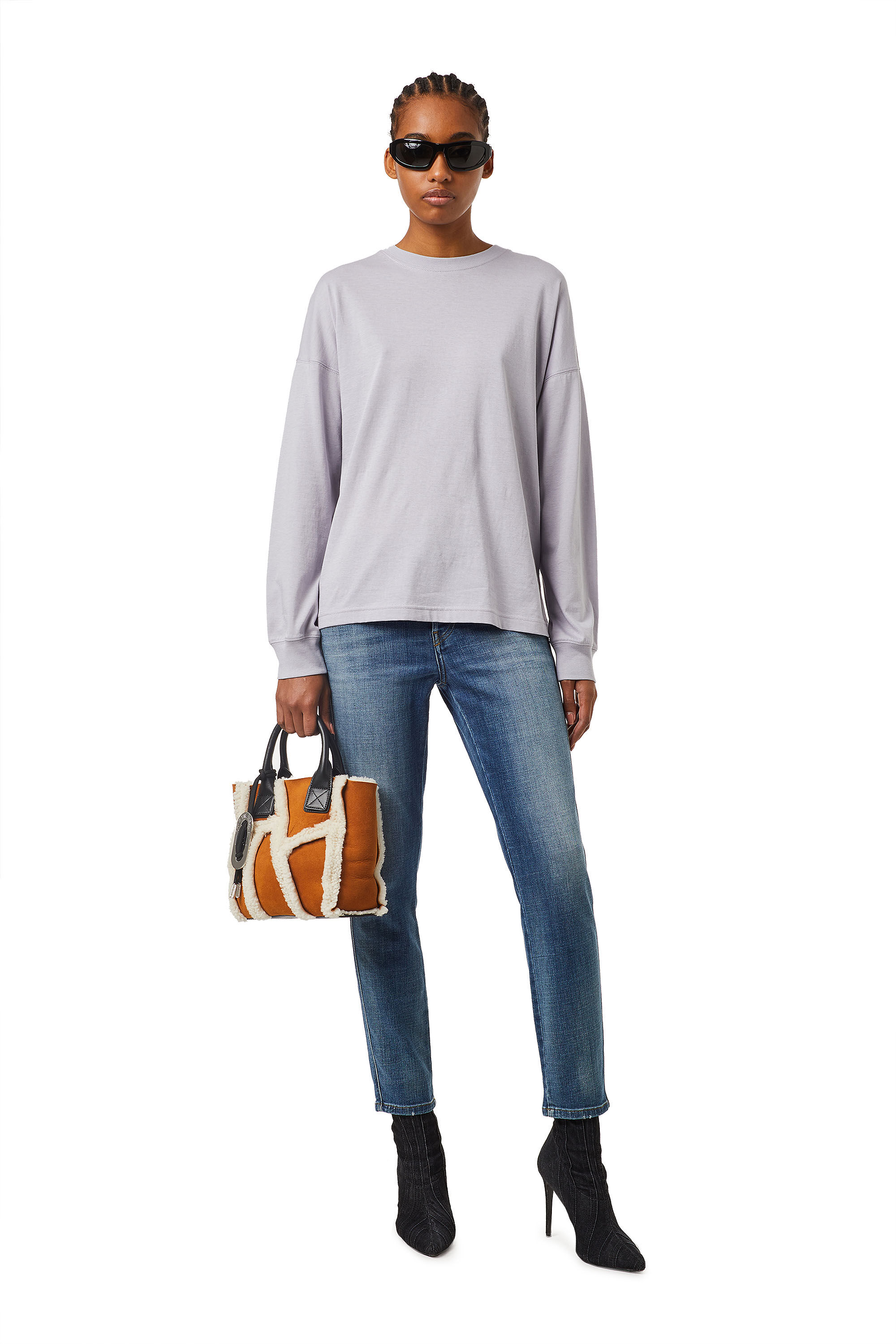 Babhila 0098Z Woman: Slim Medium blue Jeans | Diesel