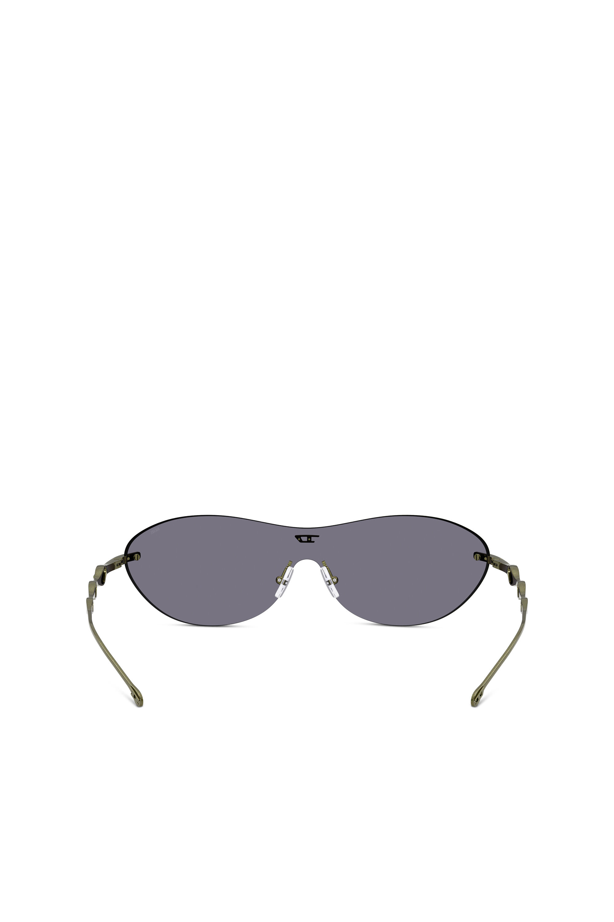 Women's Iconic oval sunglasses | Green | Diesel